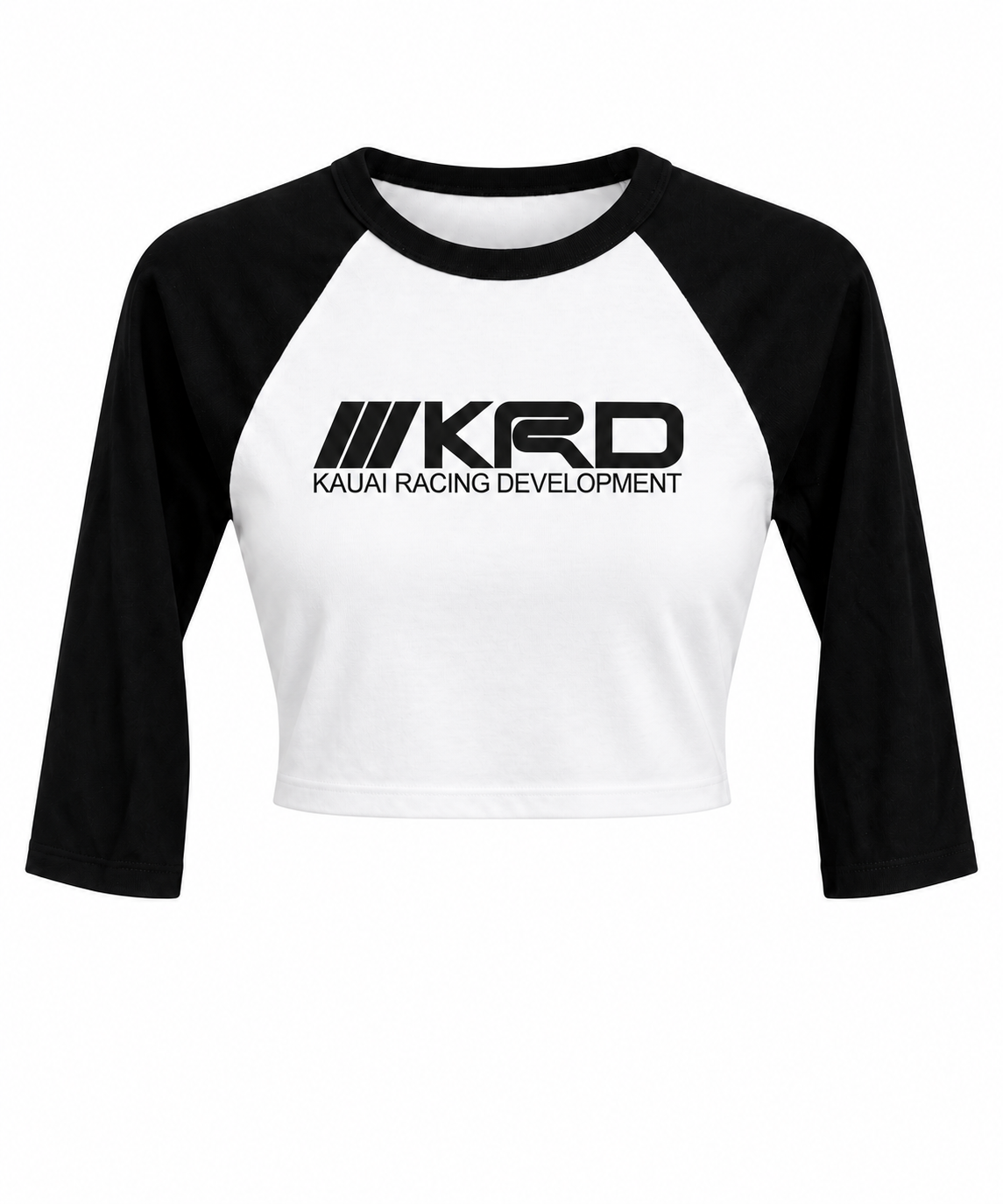 Black-and-White KRD Cropped Raglan Tee.png