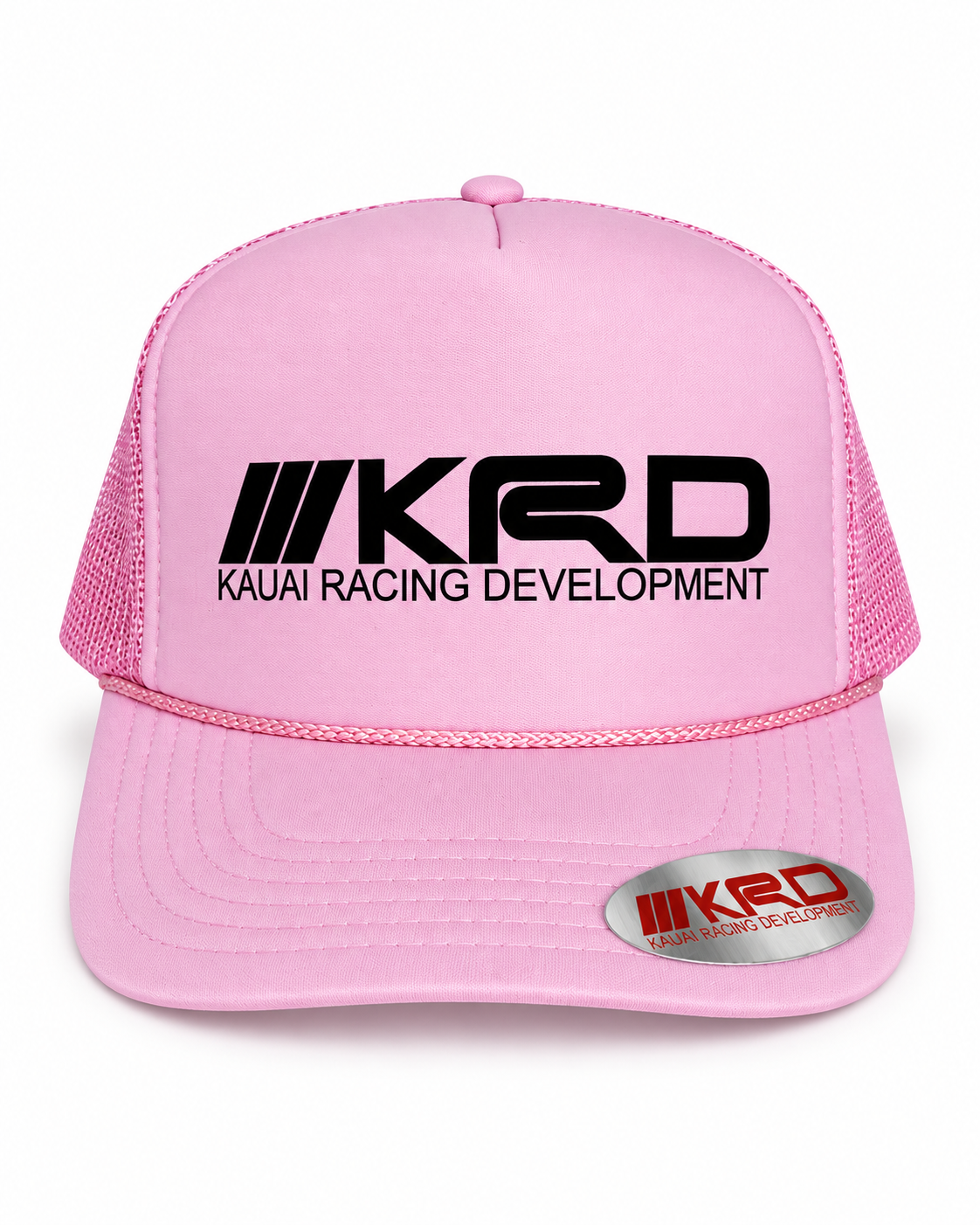Pink KRD Racing Trucker Hat.png