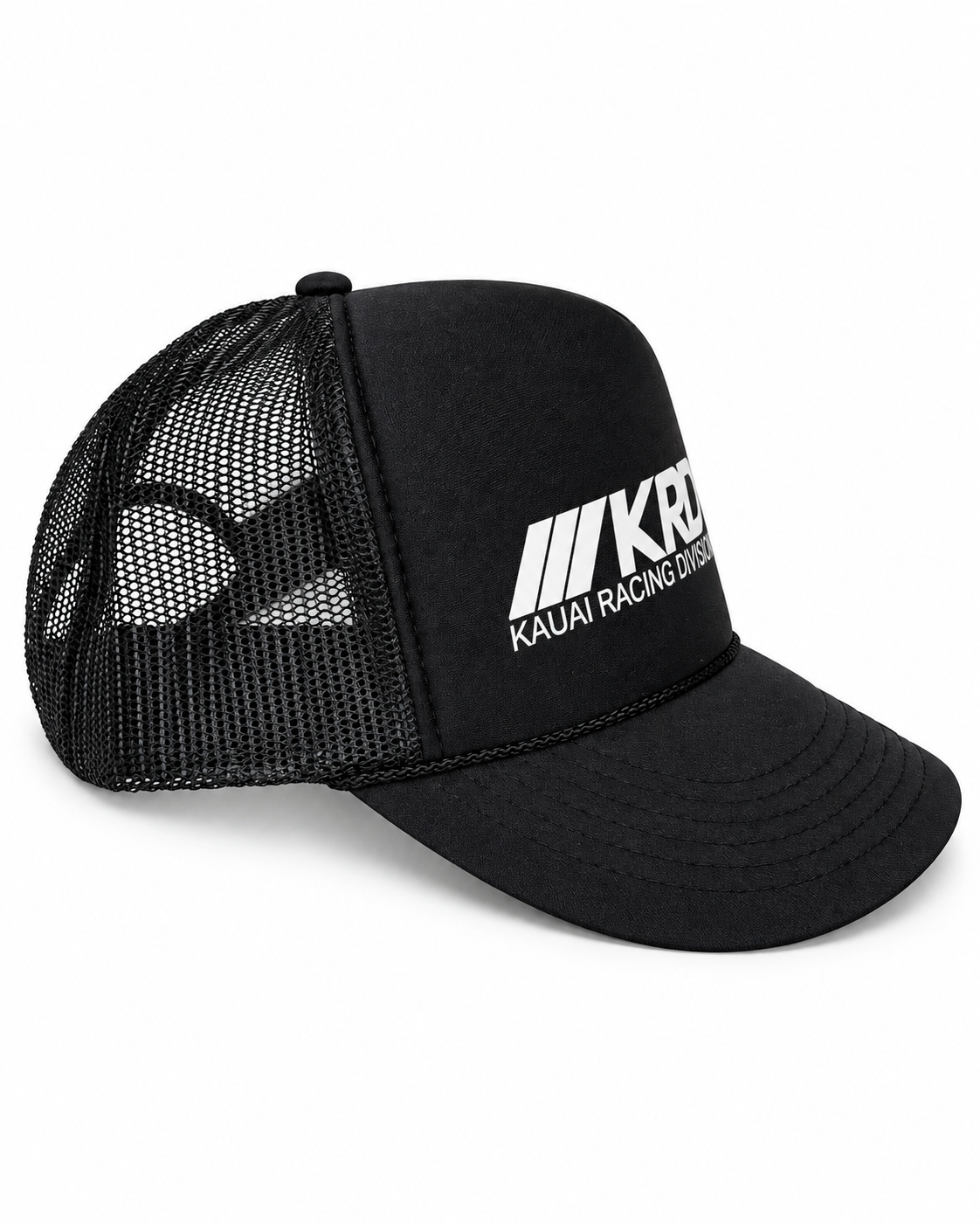 Black KRD Racing Trucker Cap.png