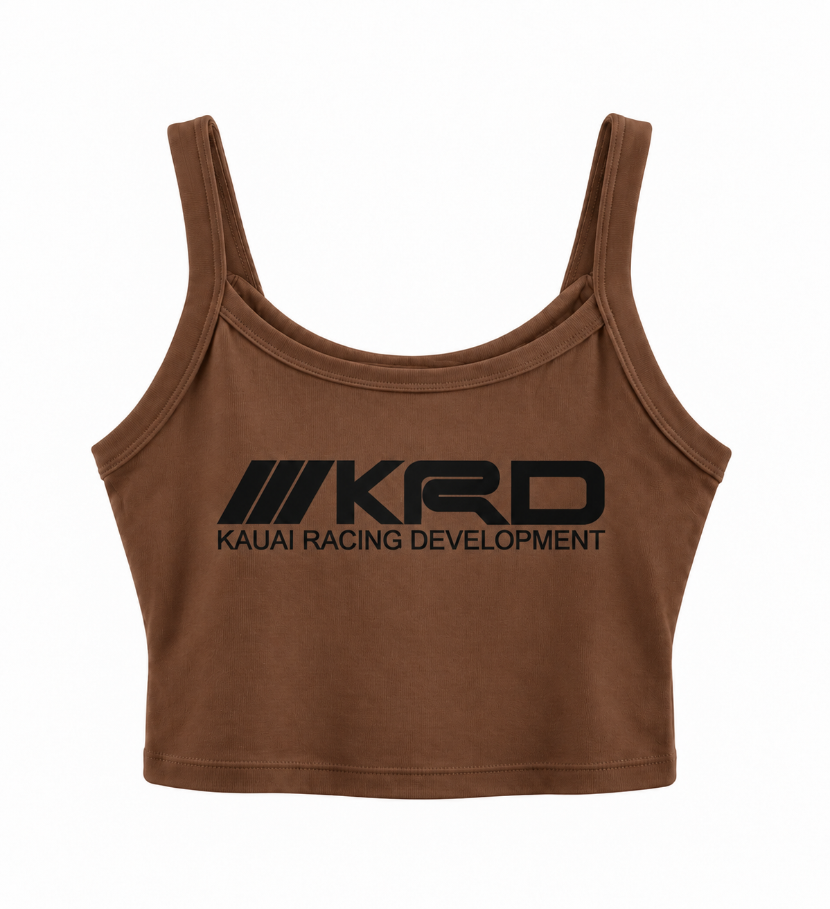 Brown KRD Racing Cropped Tank.png