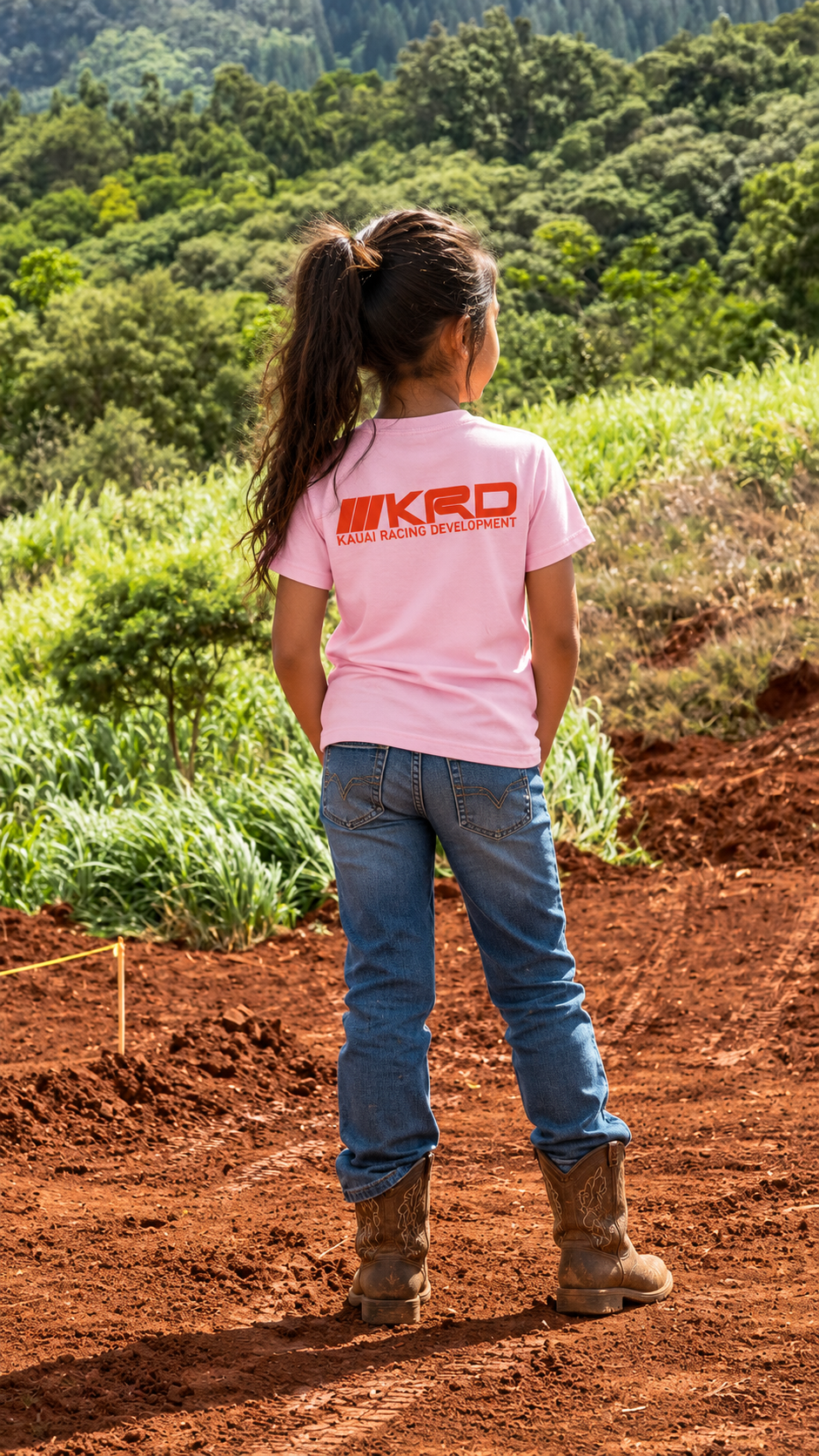 Kids KRD Tee Pink