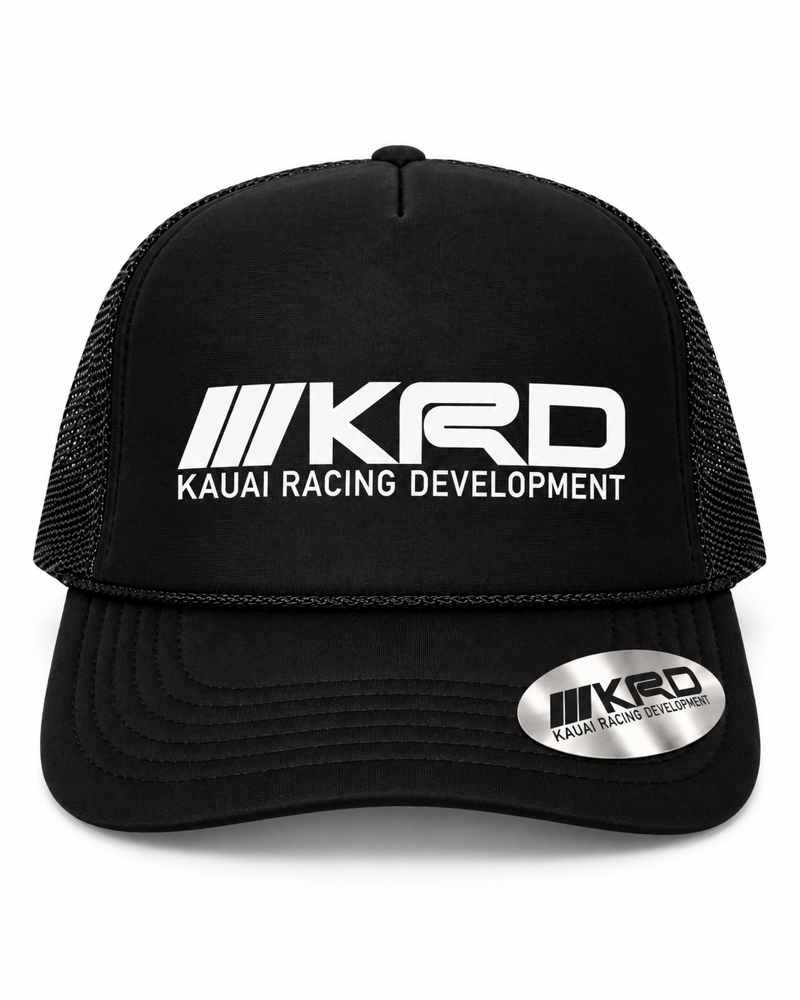 Black KRD Racing Trucker Cap.png