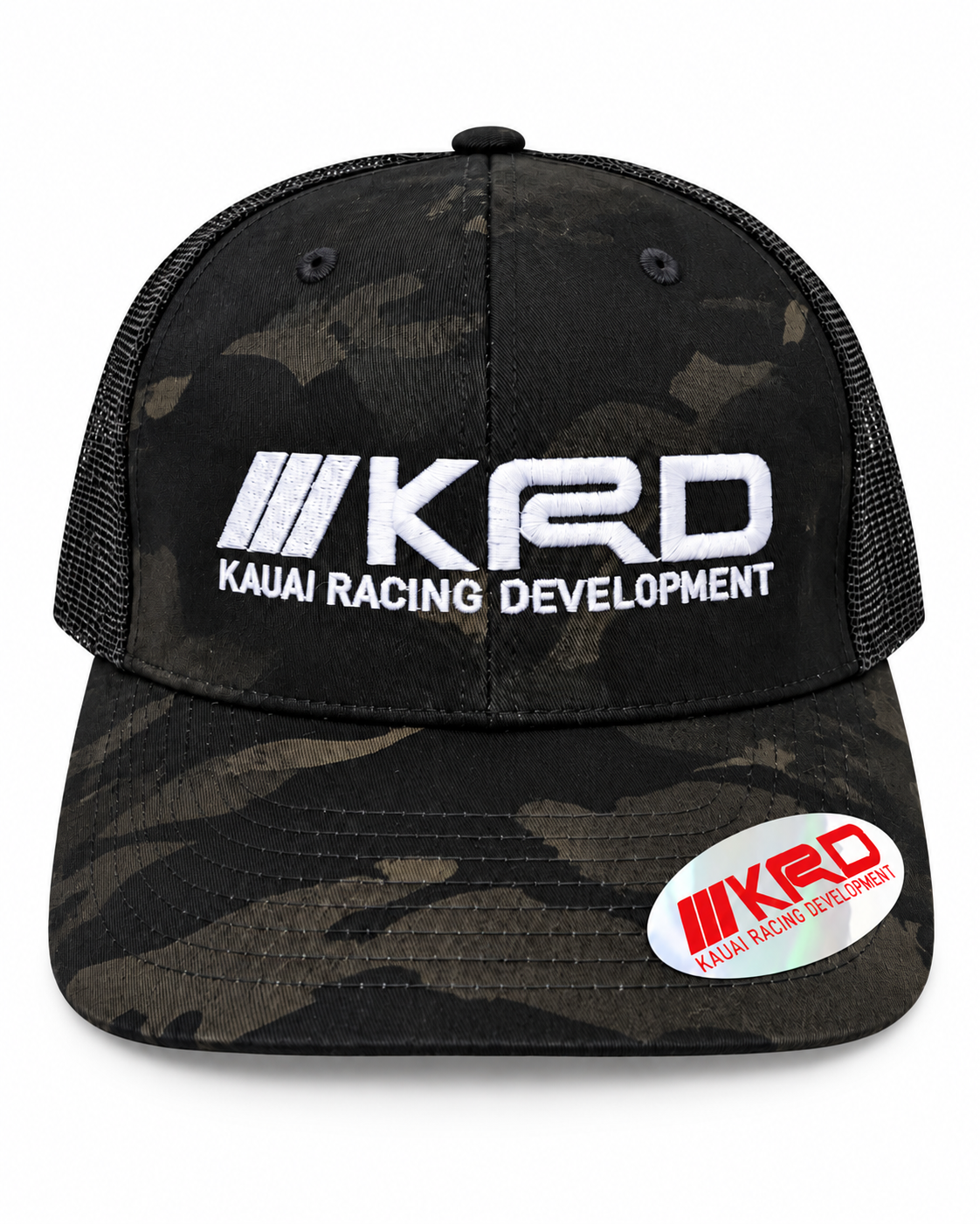 Black Multicam KRD Racing Cap.png