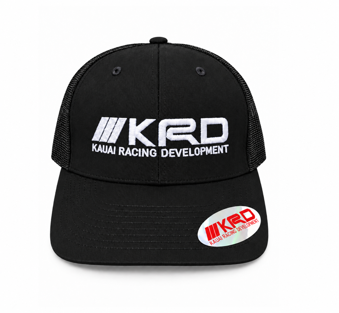 Black KRD Racing Trucker Cap (1).png