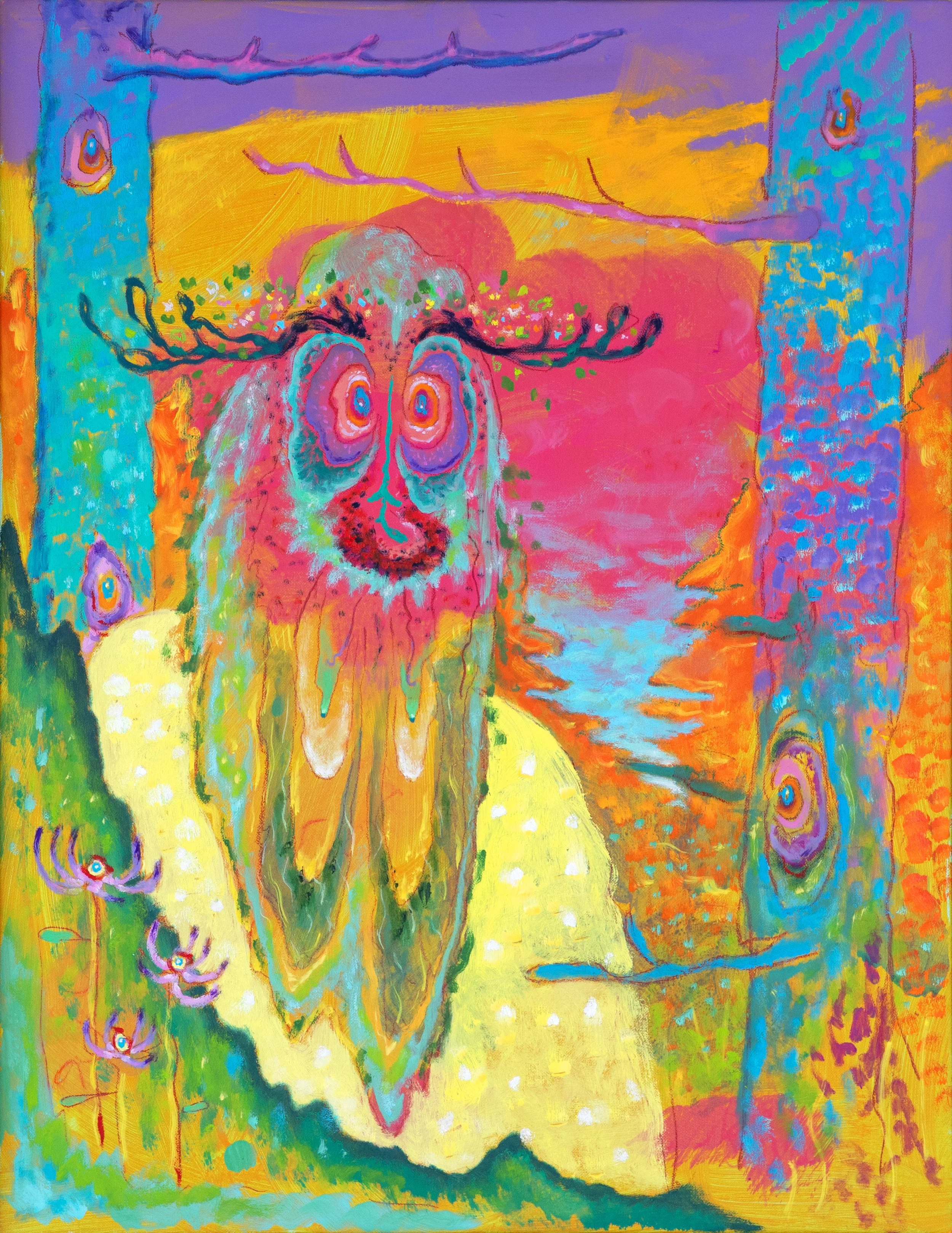 Midsommeren 93x72cm Oil on canvas 2025