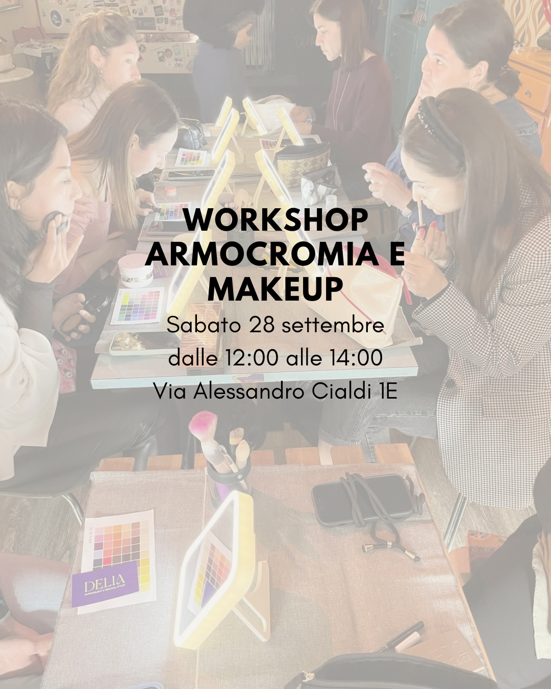 Workshop Armocromia e makeup - 28 settembre SECONDO SLOT