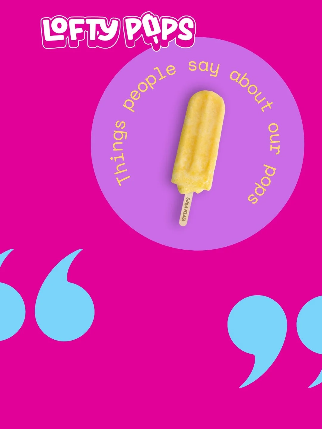 Apparently people have feelings about Lofty Pops&hellip;

Swipe through to see what our customers are saying, because hearing this stuff never gets old 🩷

Thanks for eating the pops, sharing the pops, and saying nice things about the pops. We apprec