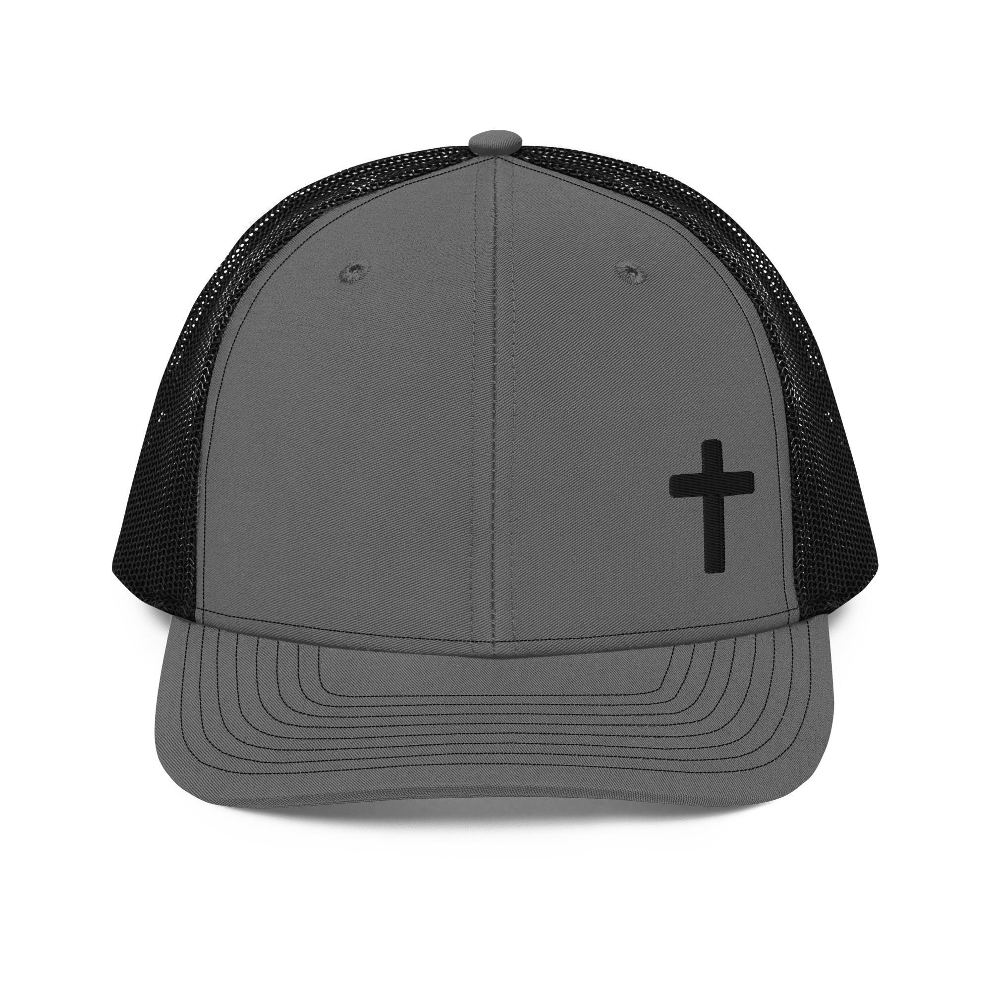 snapback-trucker-cap-charcoal-black-front-67a2b0df439b0.png