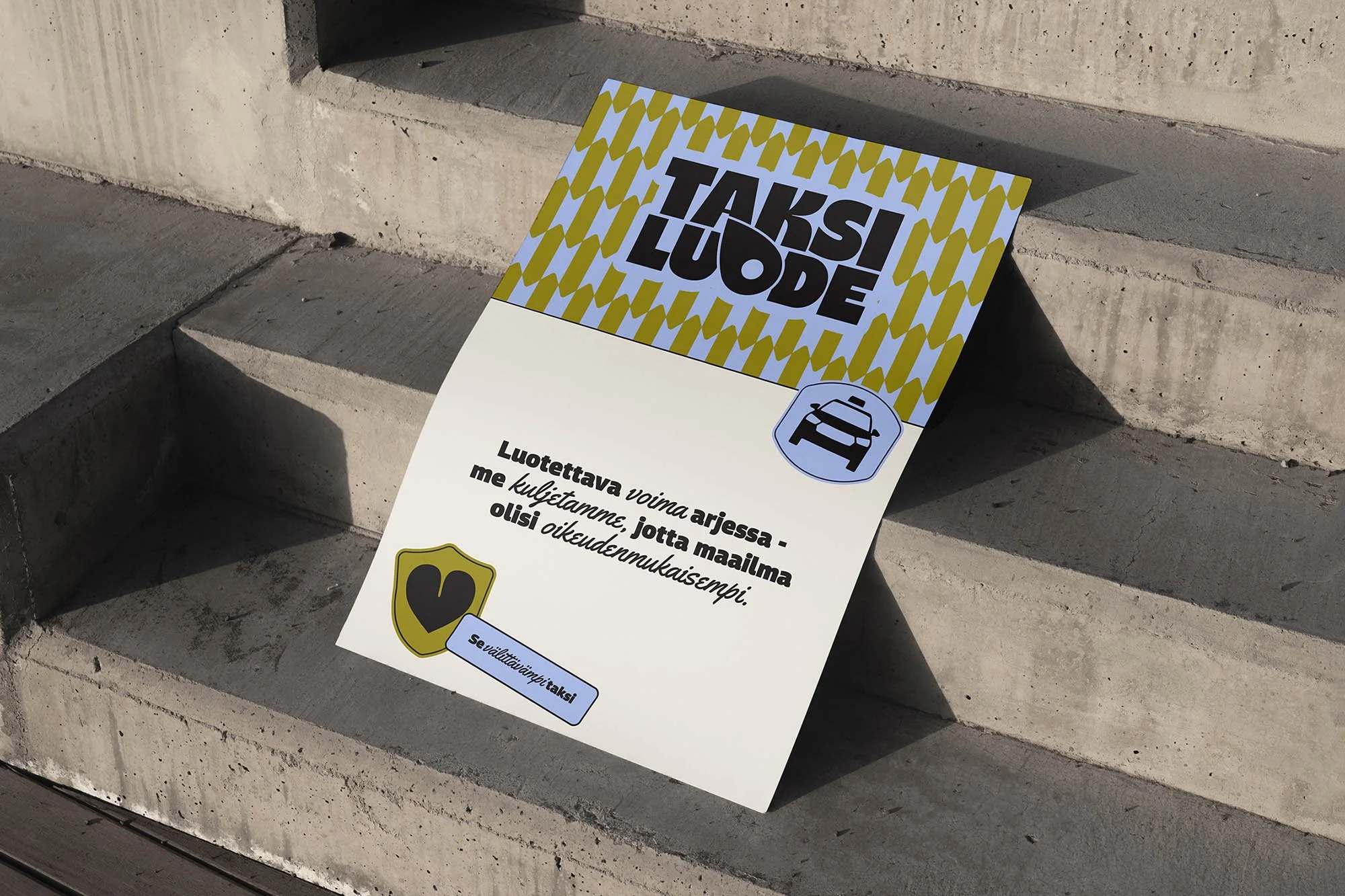 Taksi Luode Juliste