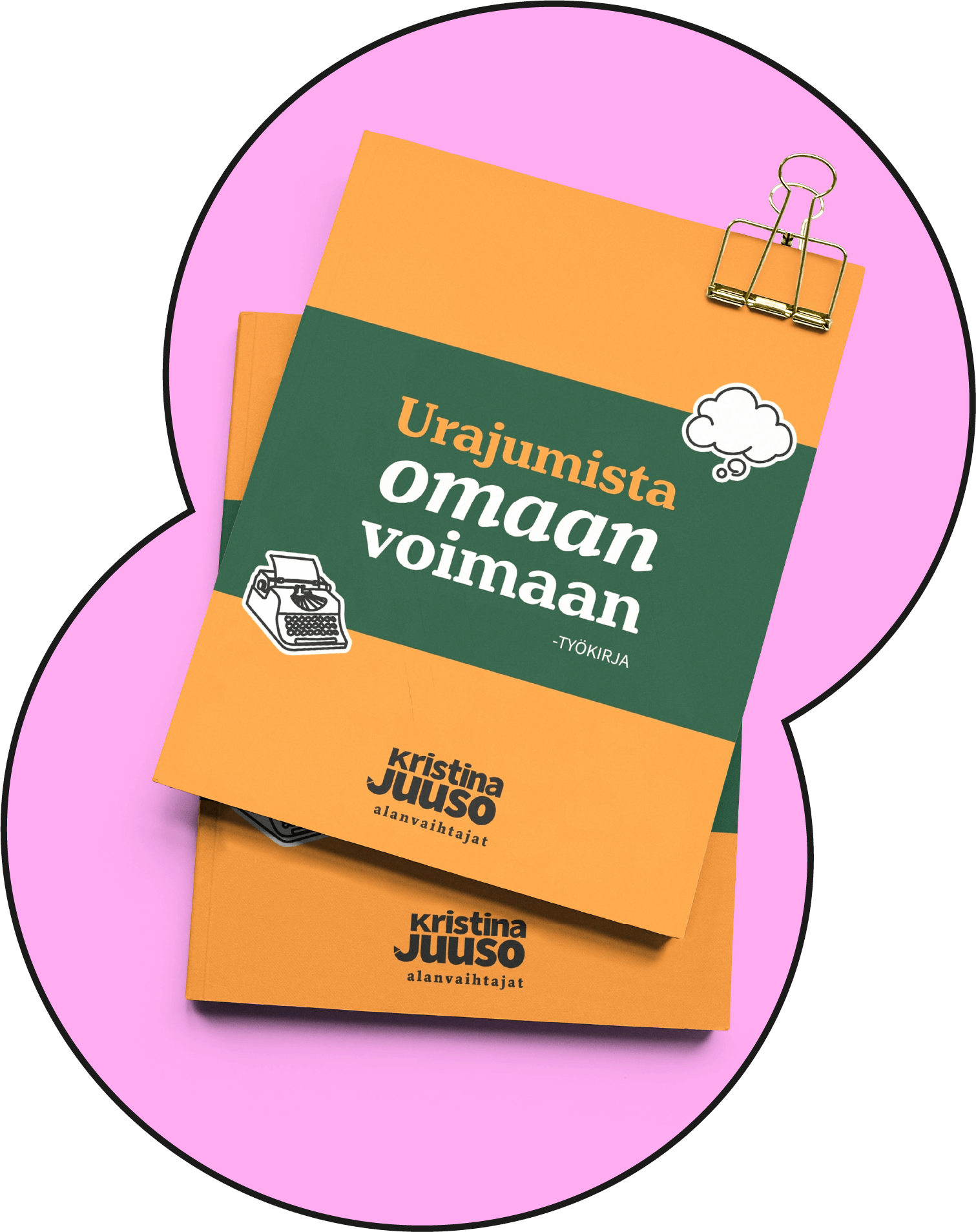 Brändi-ilmeen pohjalta toteutetut työkirjat