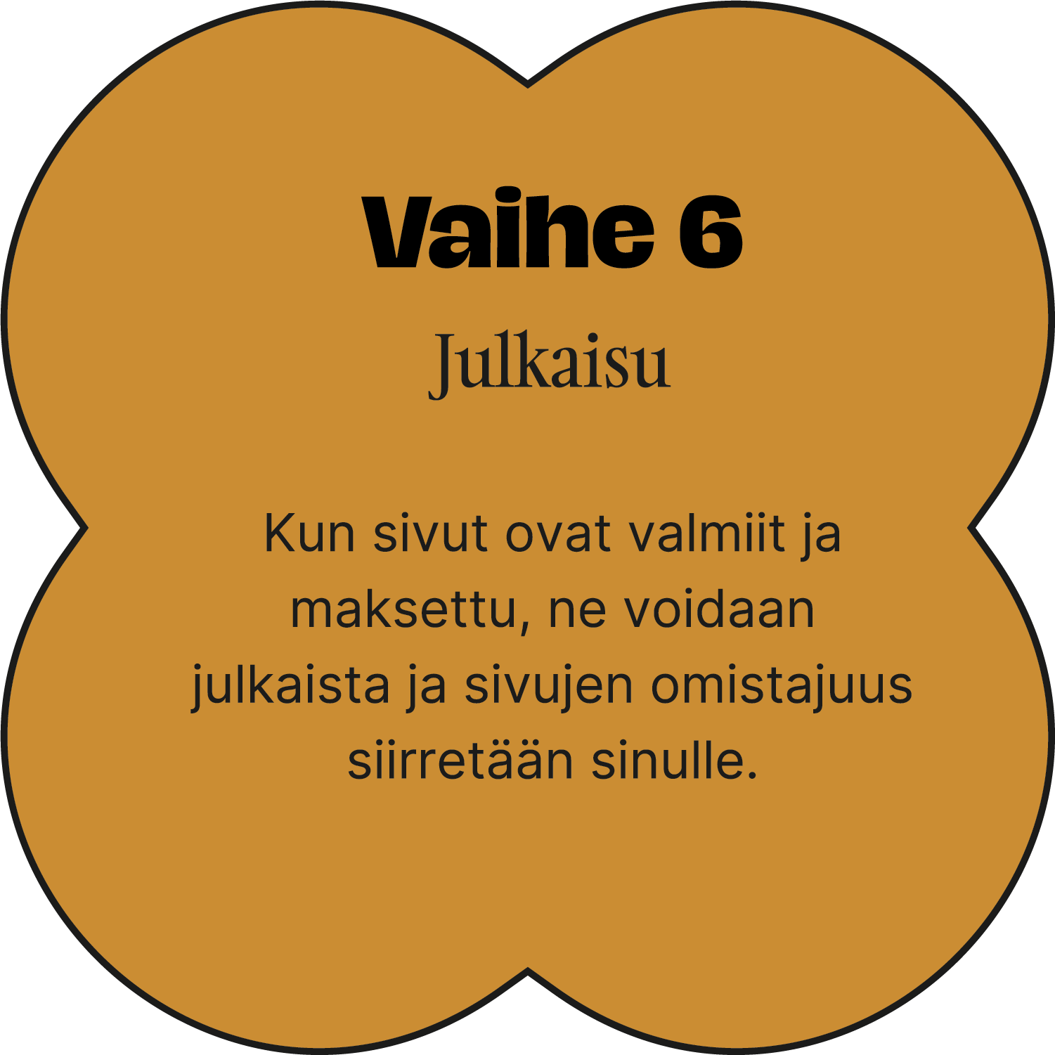 Vaihe 6: Julkaisu