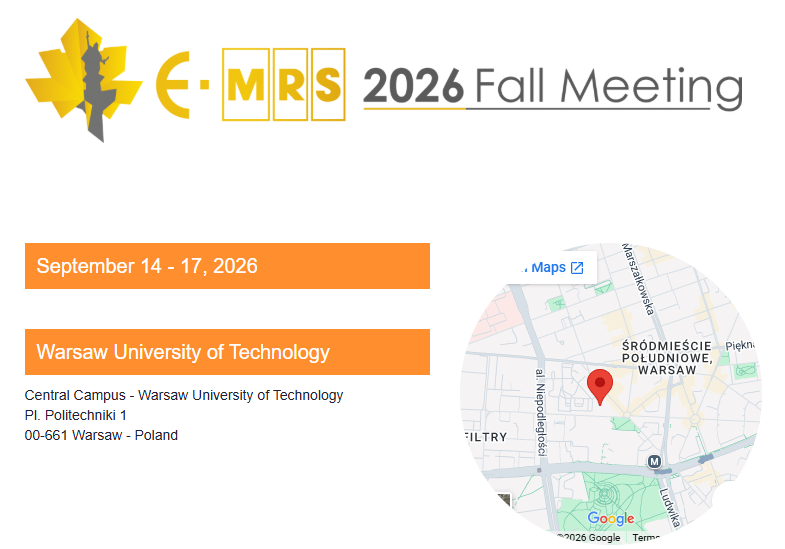 Symposium on Ferroelectric Materials and Devices for Next-Generation Computing at E-MRS Fall Meeting 2026
