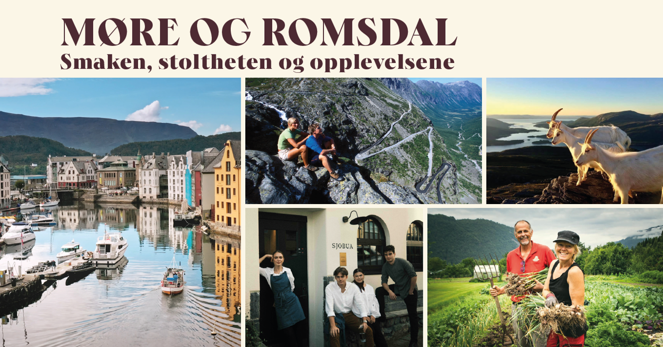 Inspirasjonssamling Lokalmat Møre og Romsdal: Smaken, stoltheten og opplevelsene 