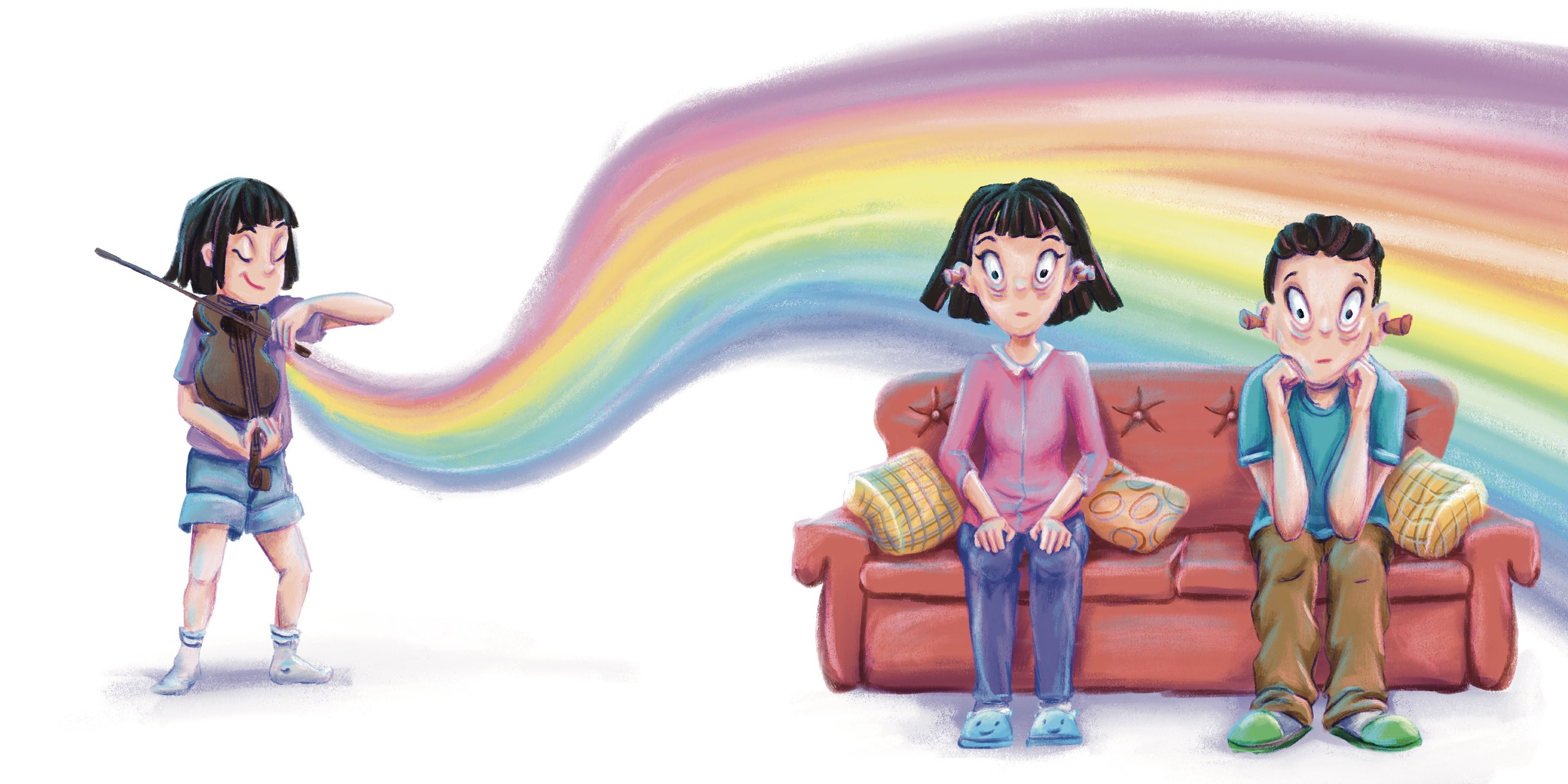 Behind the Scenes: How I Illustrated a Page from Are You Bored?
