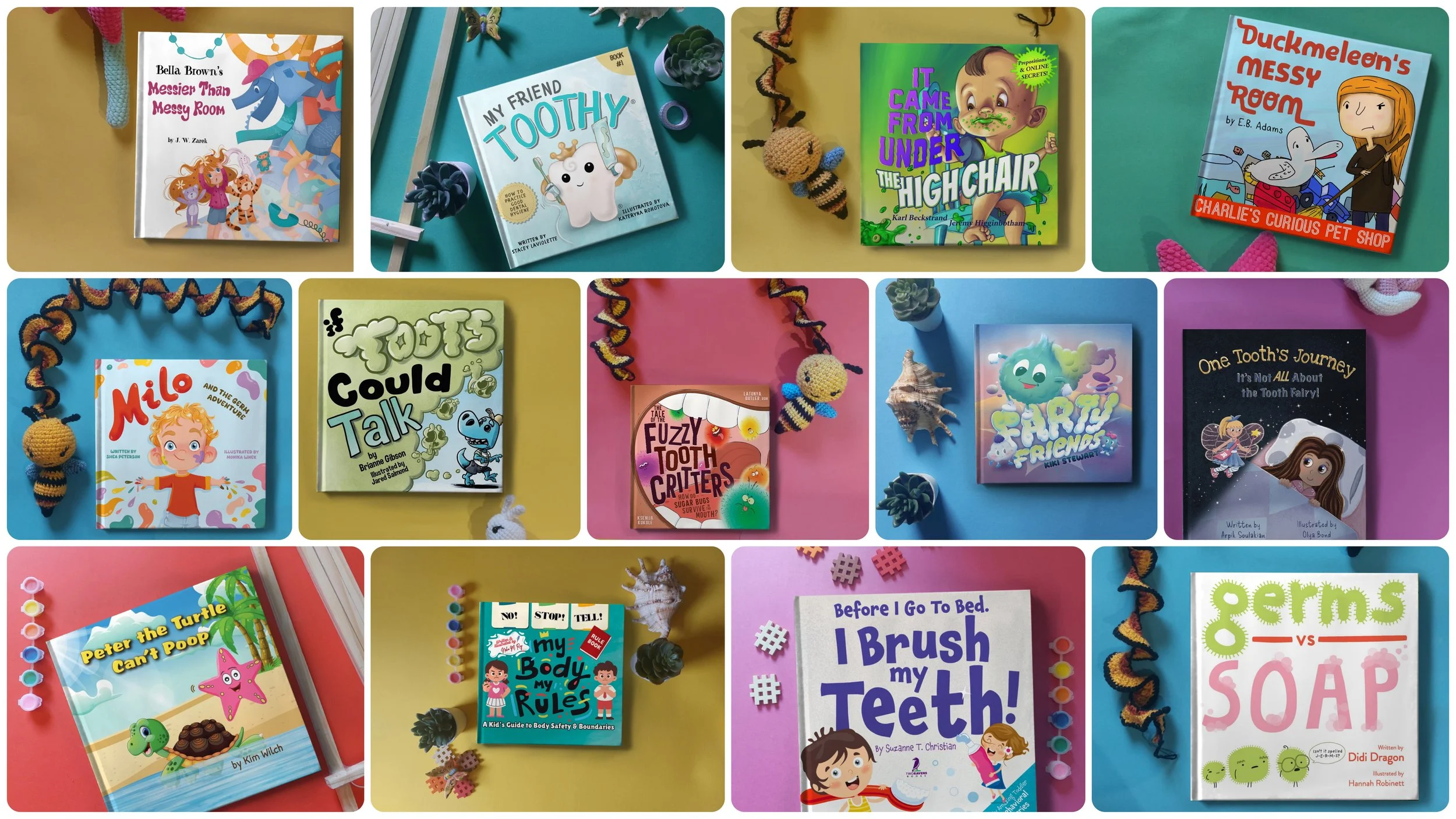 Healthy Habits for Little Readers: 13 Children’s Books That Make Hygiene, Body Safety, and Self-Care Fun