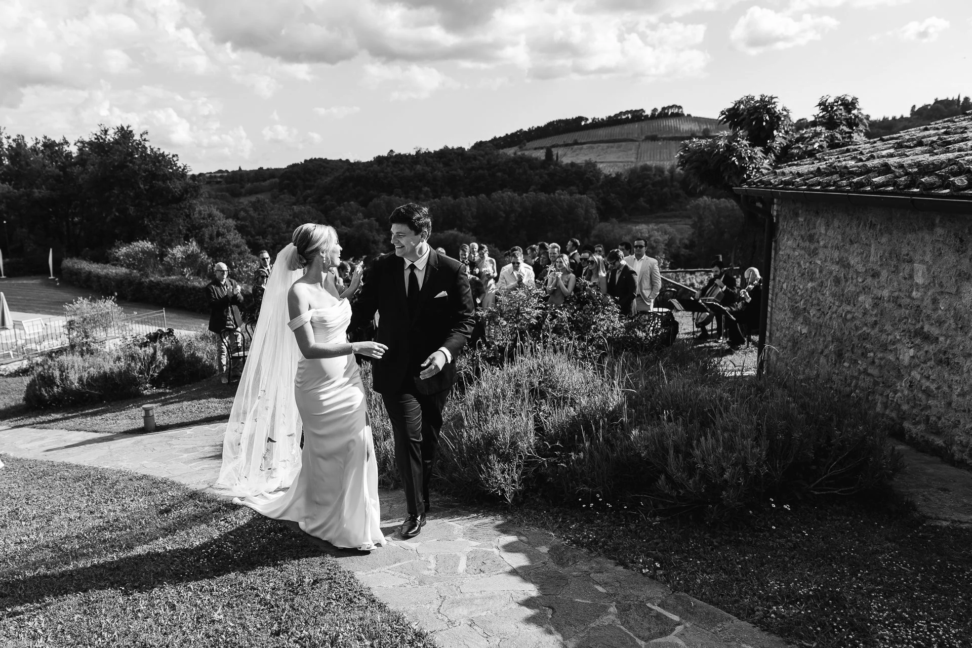 Ceremony at Antico Borgo San Lorenzo, Wedding in Siena, Tuscany