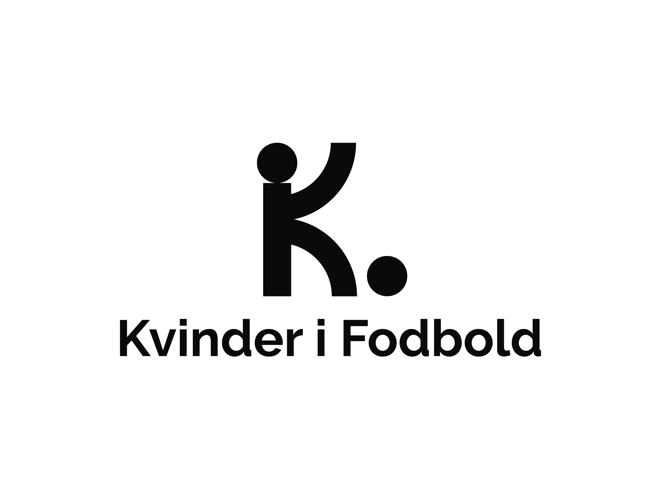 Kvinder i Fodbold logo