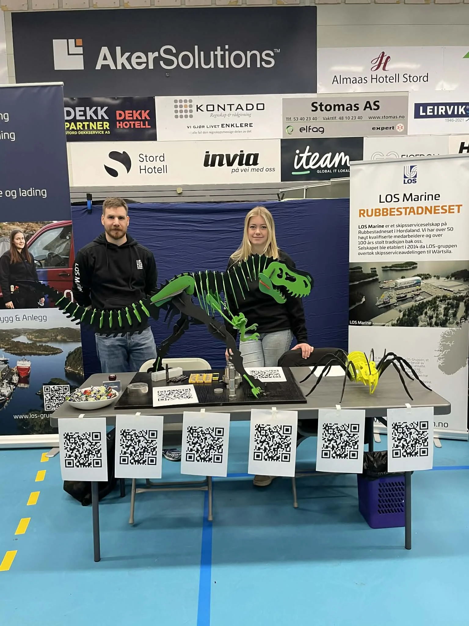 Full trøkk på Utdanningsmessa