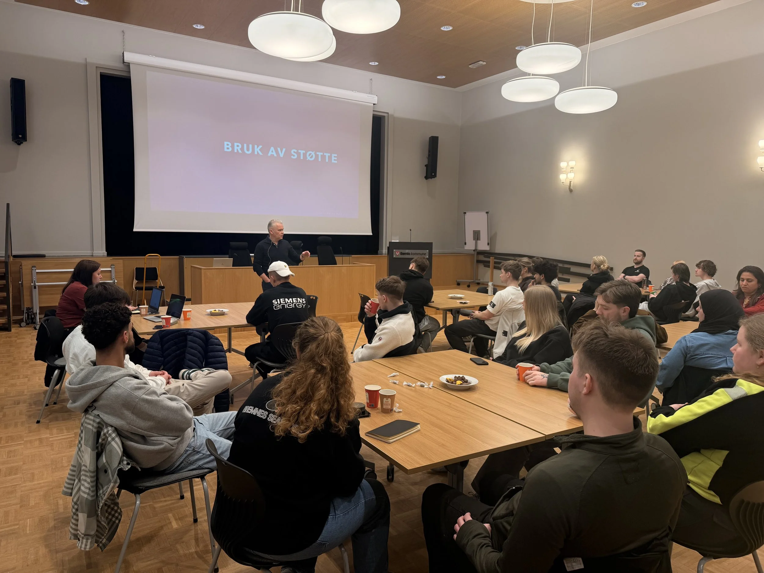 Lærlingsamling med fagprøve i fokus