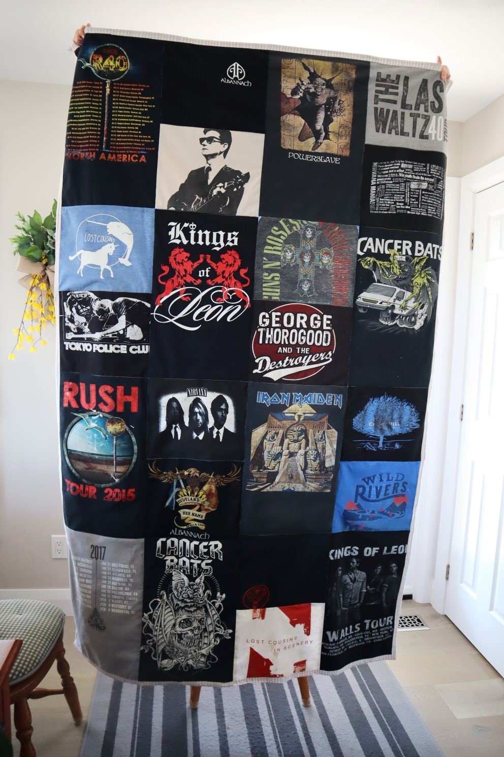 Upcycling DIY: T-Shirt Quilt — Made on Mill