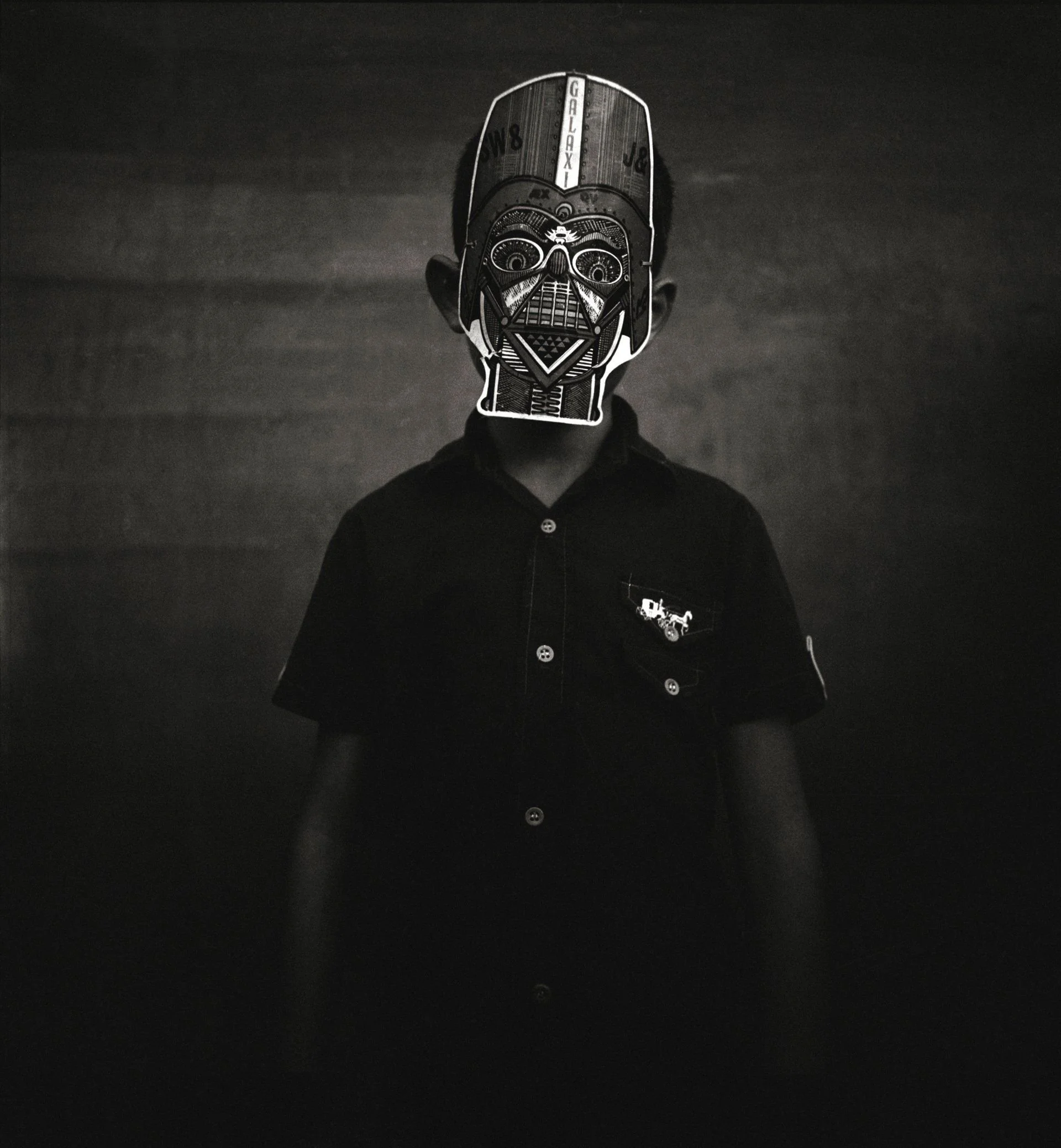 Boy with mask, Hamburg