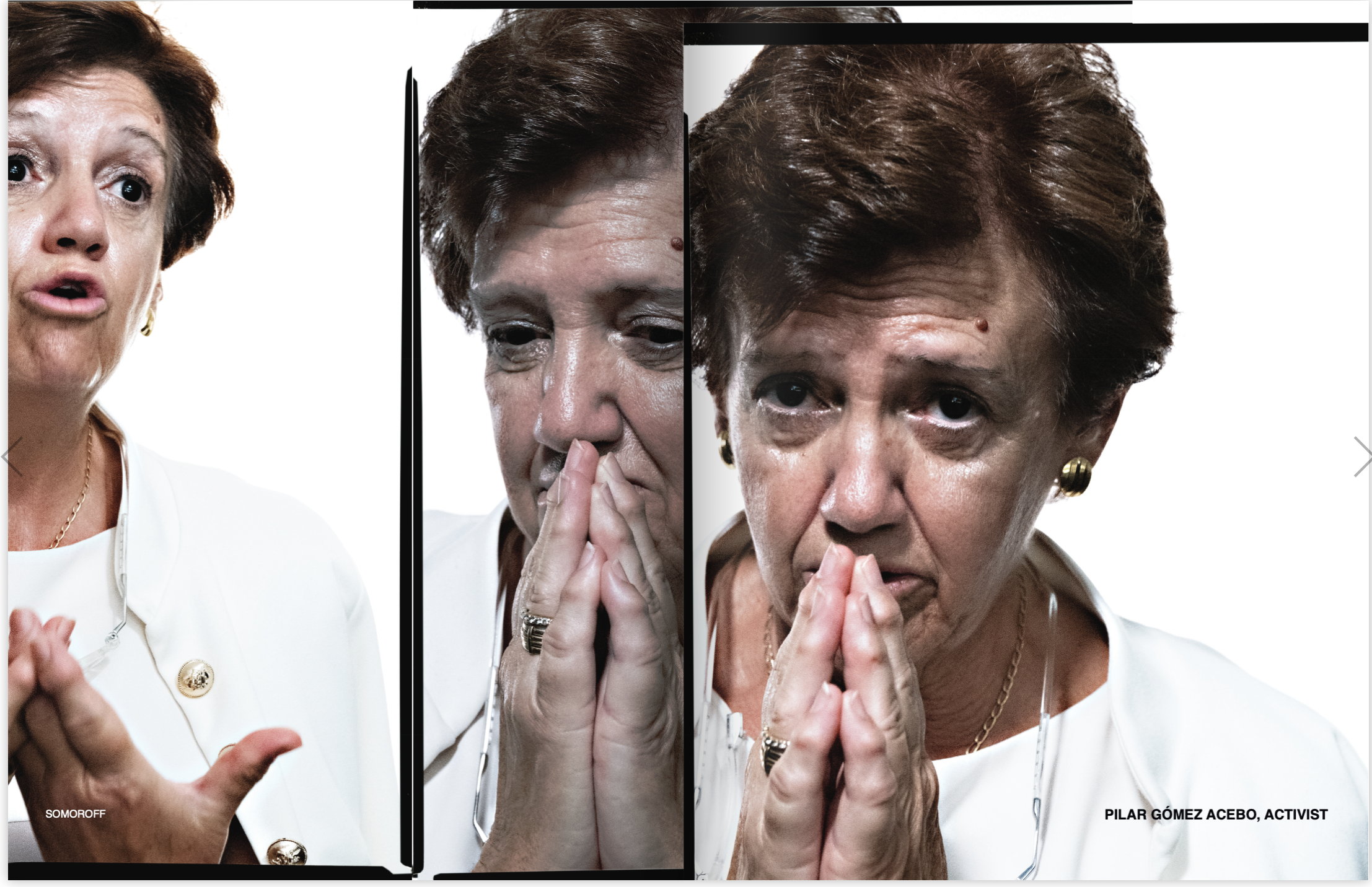 Pilar Gomez Acebo, Activist, USA