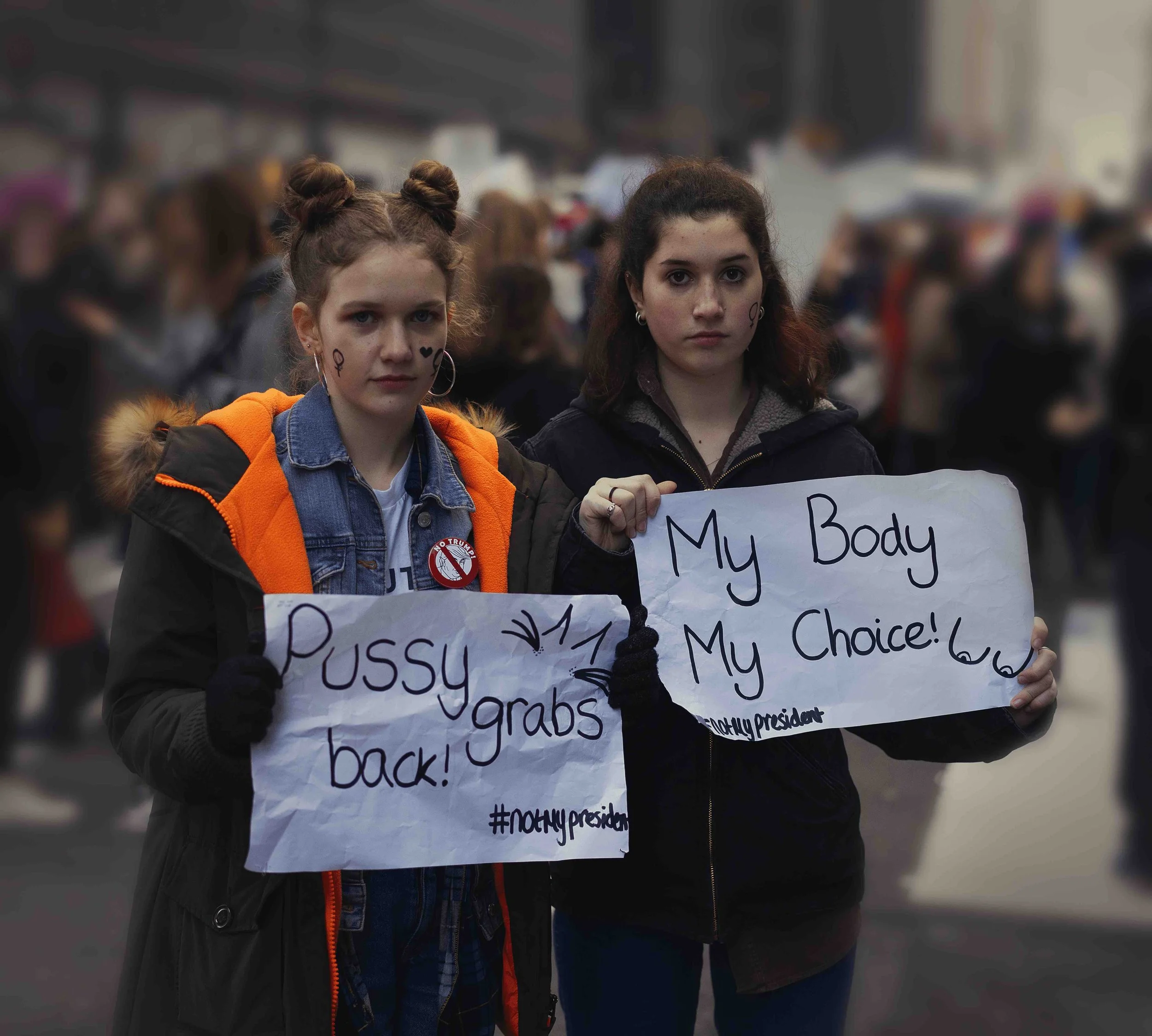 Anti-Trump demonstration, NY