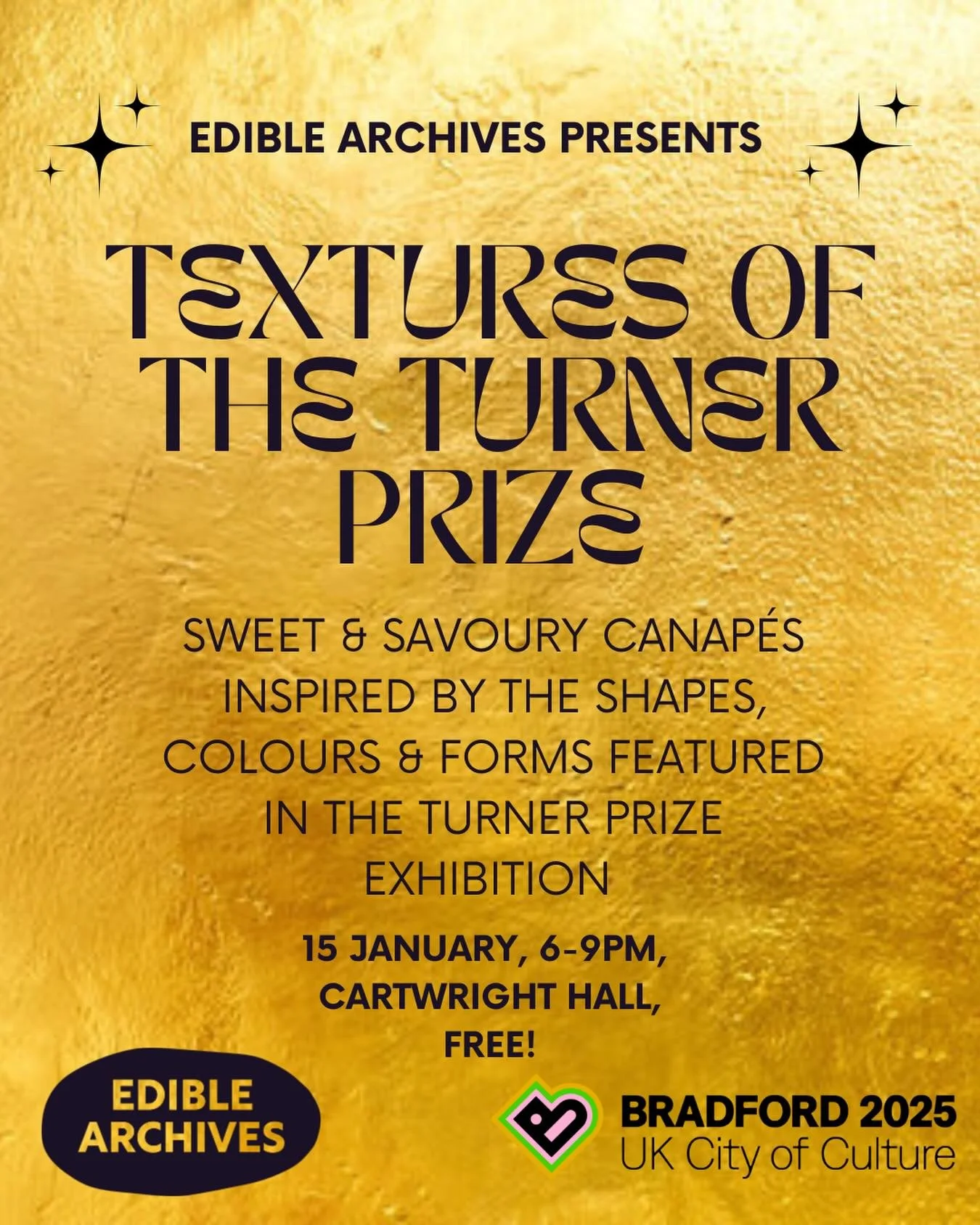 Come along to the final Turner Lates event next Thursday! We&rsquo;ll be serving up canap&eacute;s inspired by the stunning textures and colours featured in the works of the exhibiting artists, and there is so much more going on&hellip; Mohammed Sami