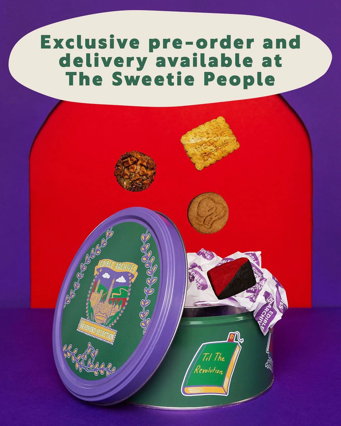 *Online sales have sold out. Head in store for more while stocks last*

🍬 We&rsquo;ve teamed up with @thesweetiepeople to provide exclusive pre-order and delivery 🍬 

Can&rsquo;t make it to the shops on launch day?
Don&rsquo;t live in Bradford but 