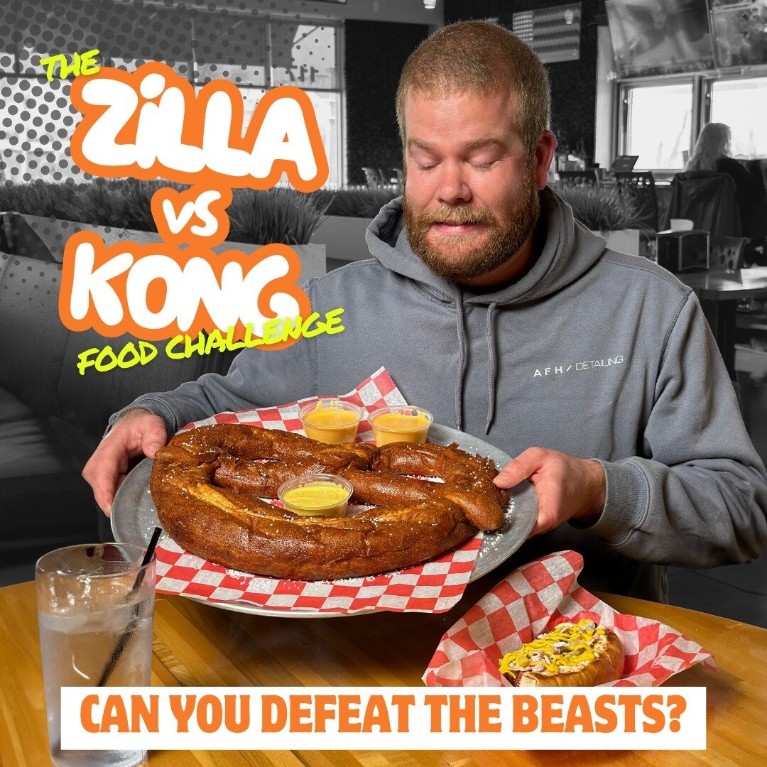 🚨🥨 Introducing the Zilla vs Kong Food Challenge at Gourmeltz! 🌭🚨

Are you ready to take on the beasts? Dive into the ultimate food showdown with the &quot;Zilla vs Kong Food Challenge.&quot; This isn't for the faint of heart&mdash;it's for the tr