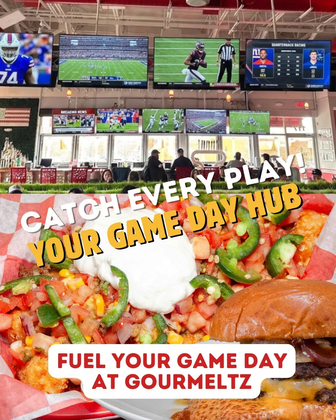 Tots. Wings. Meltz. Football. Specials that last four quarters and then some. Thursday nights, done right.

#GourmeltzFB #FXBG #ThursdayNightFootball