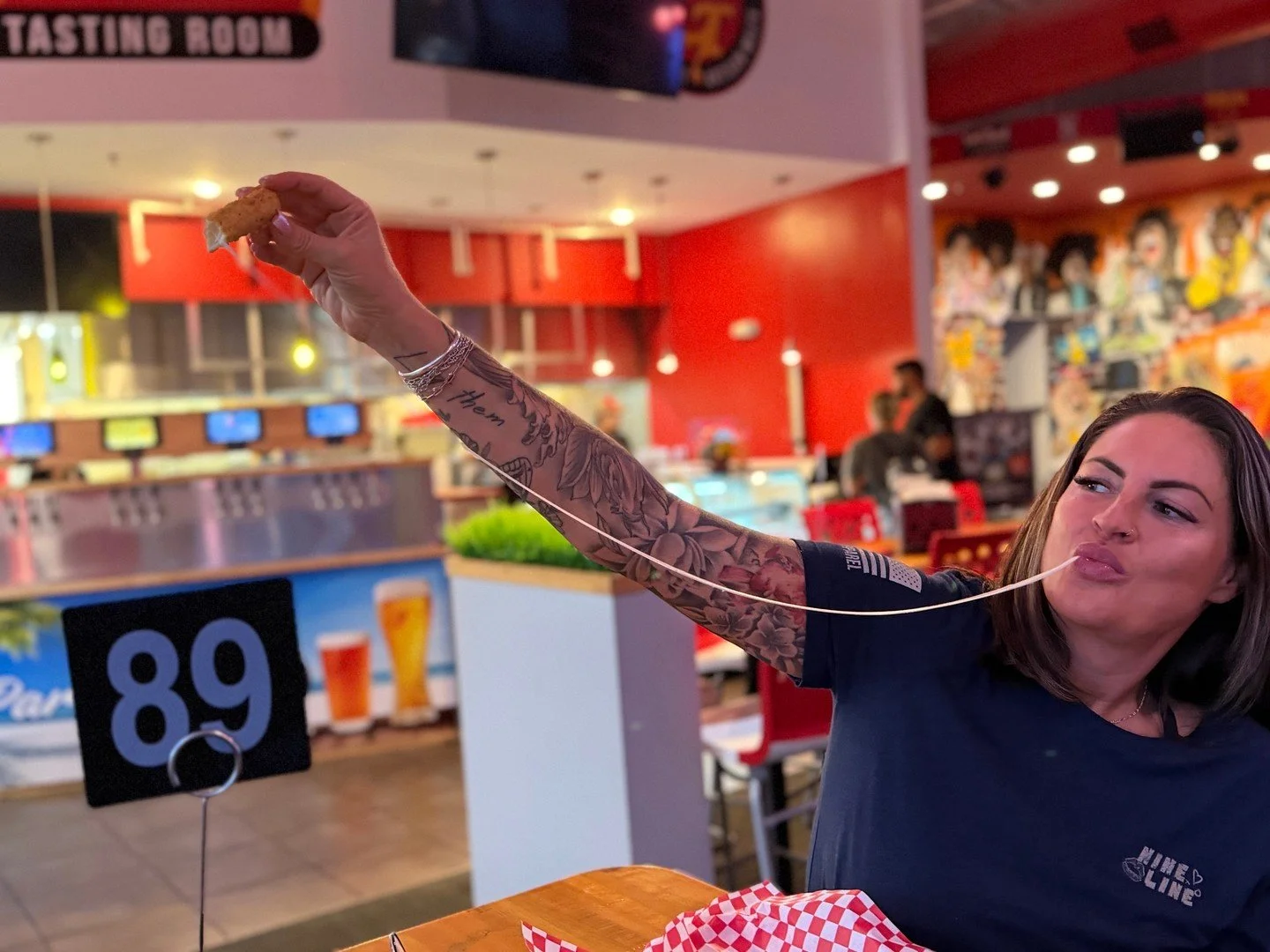 When the cheese pull deserves its own photoshoot. 📸🧀🔥

Some people take selfies. We take CHEESE PULLS. 😎

At Gourmeltz, we don't do anything halfway&hellip; especially when it comes to the cheese! 🤤

The real question is&hellip; how far would YO