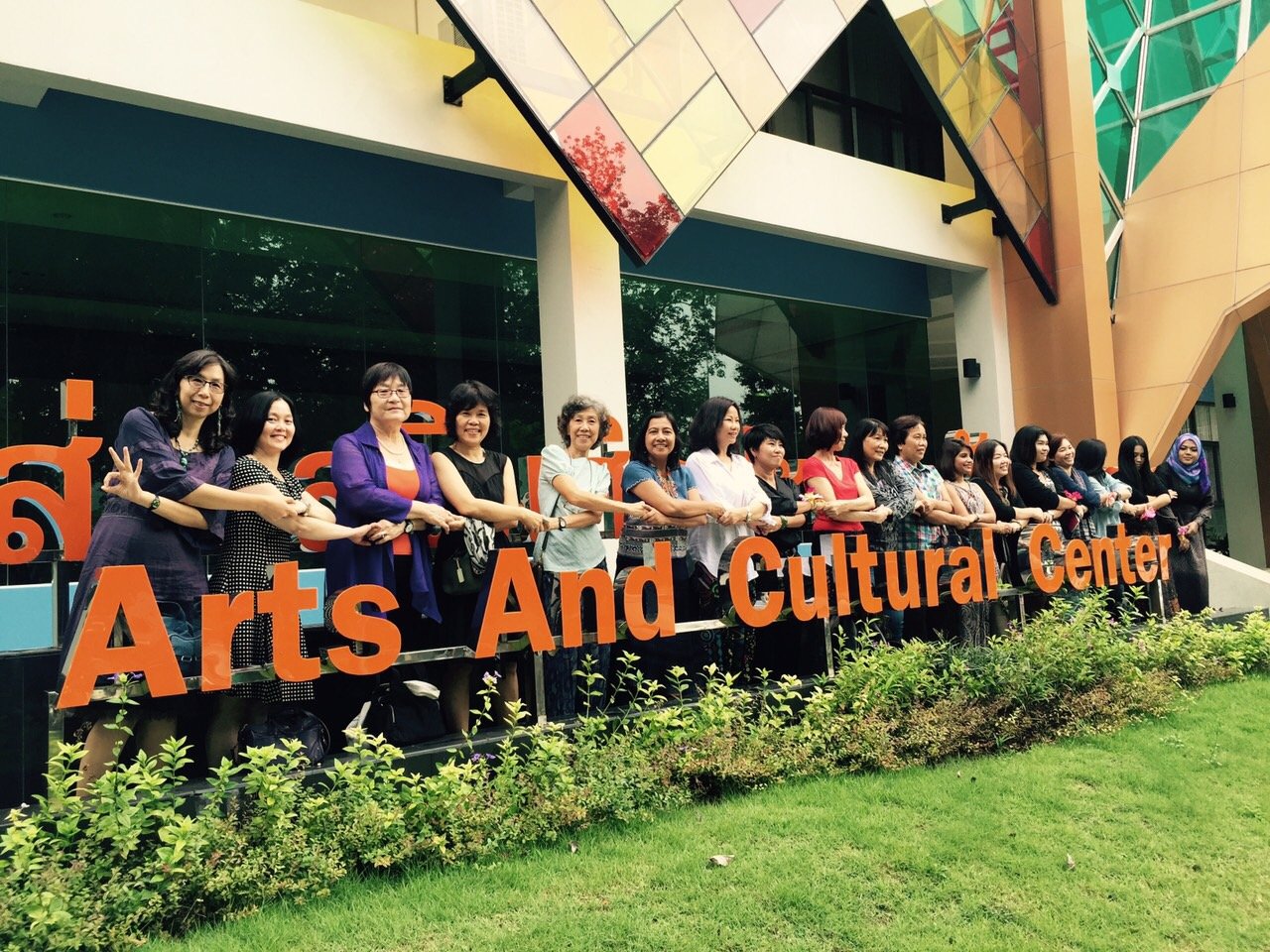 2016 international Art exhibition in Thailan