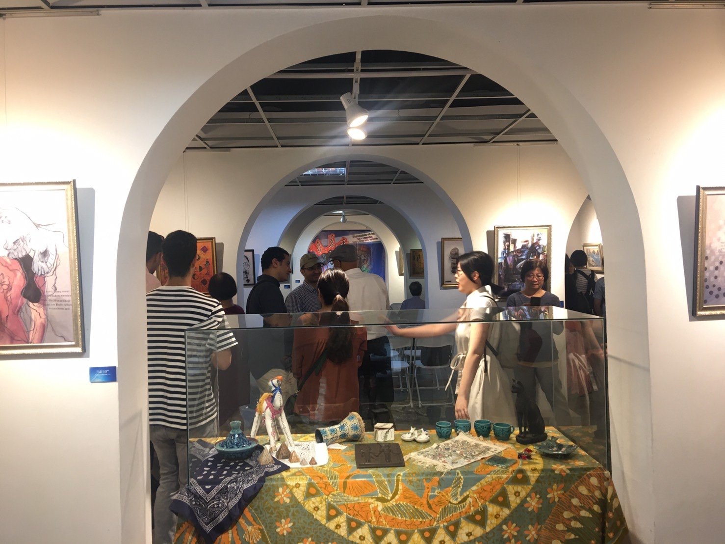 Egypt and Taiwan art exchanged exhibition 