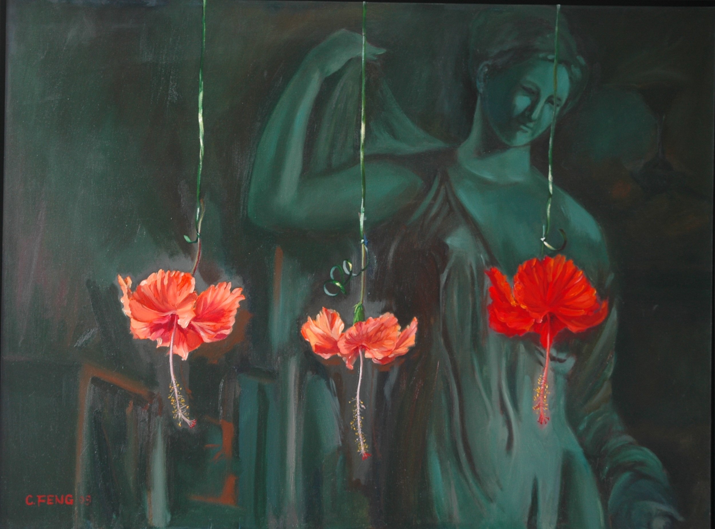 Beauty contest/100x80cm/oil on canvas/2009