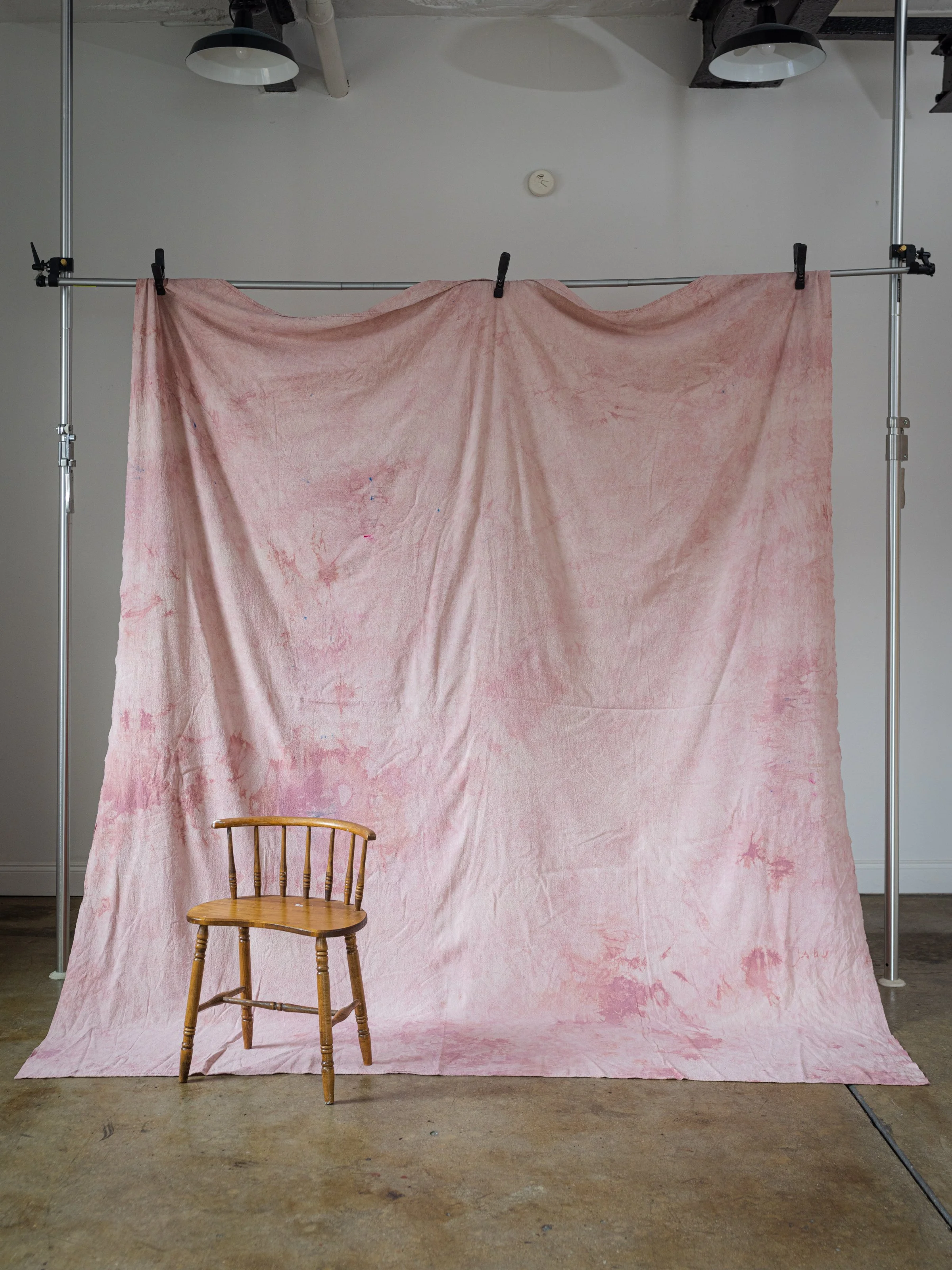 Peony // Hand-Dyed Canvas Backdrop