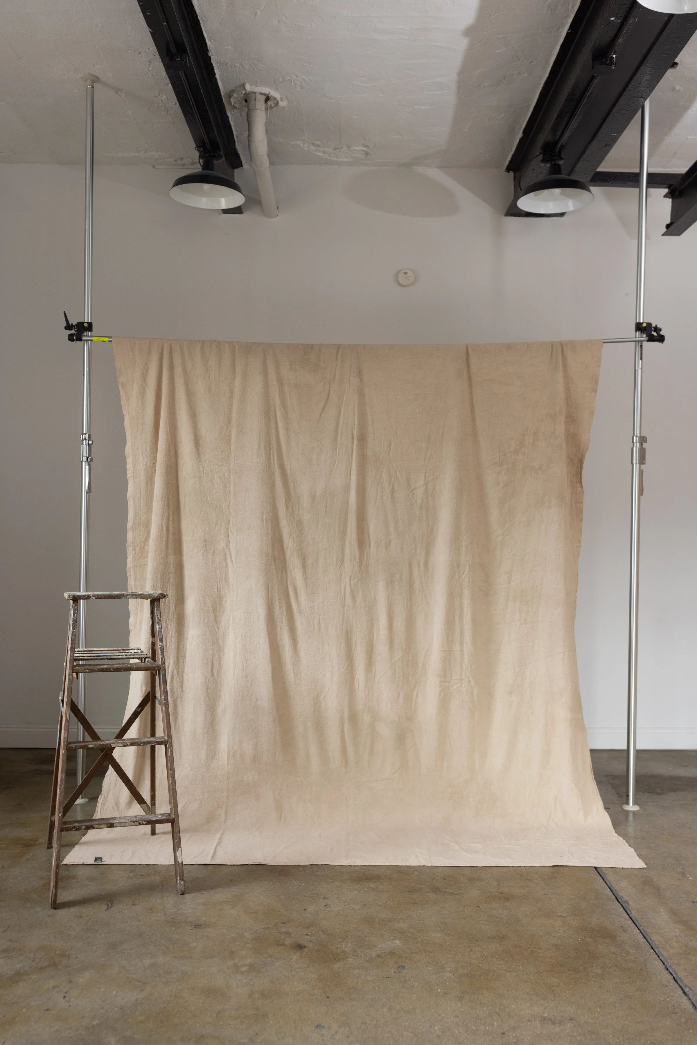 Shroom // Hand-Dyed Fabric Canvas Backdrop