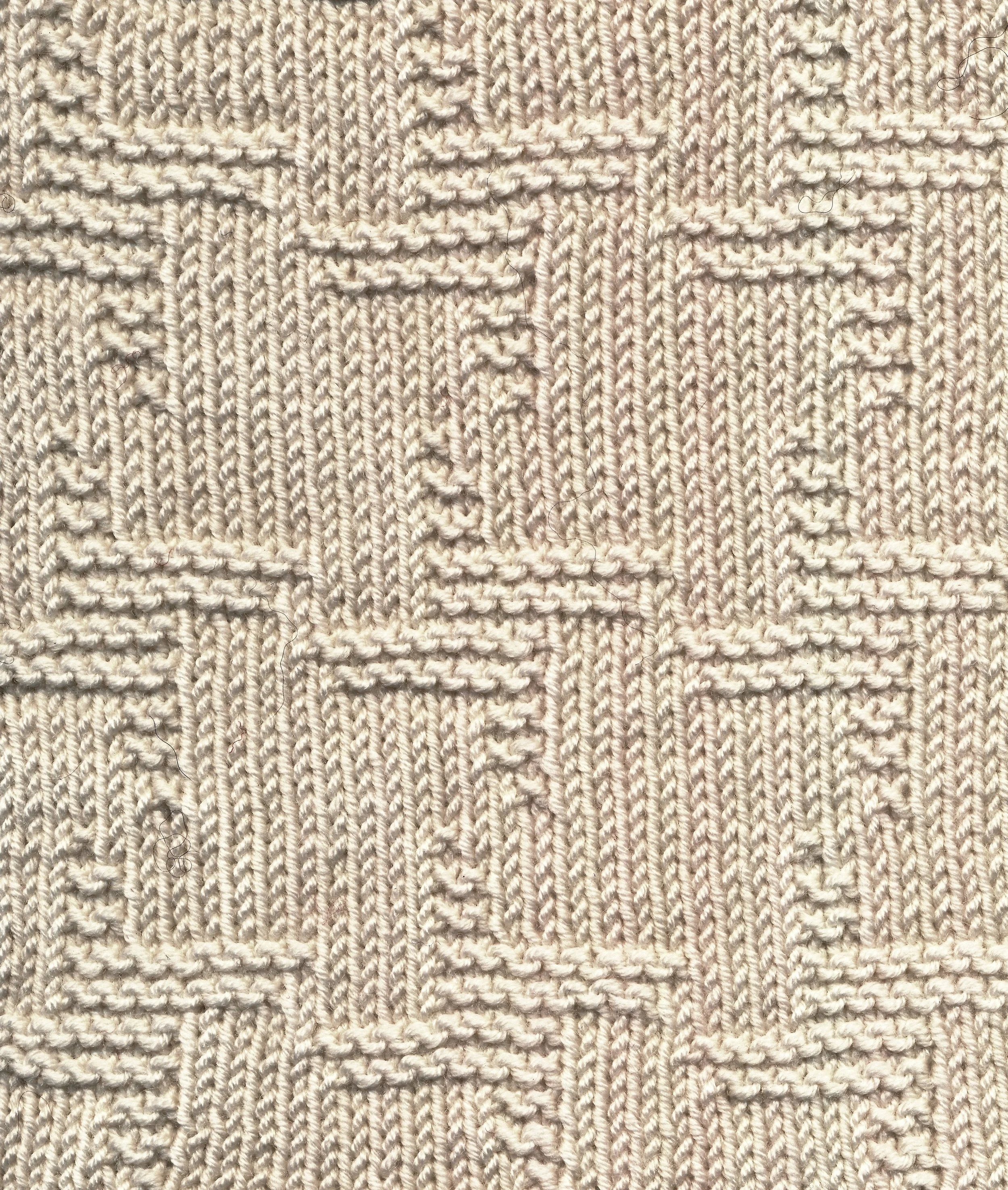 12 sts x 20 rows KPT Pinwheels (I-A-13-a-(16)) — Museum of Knitting