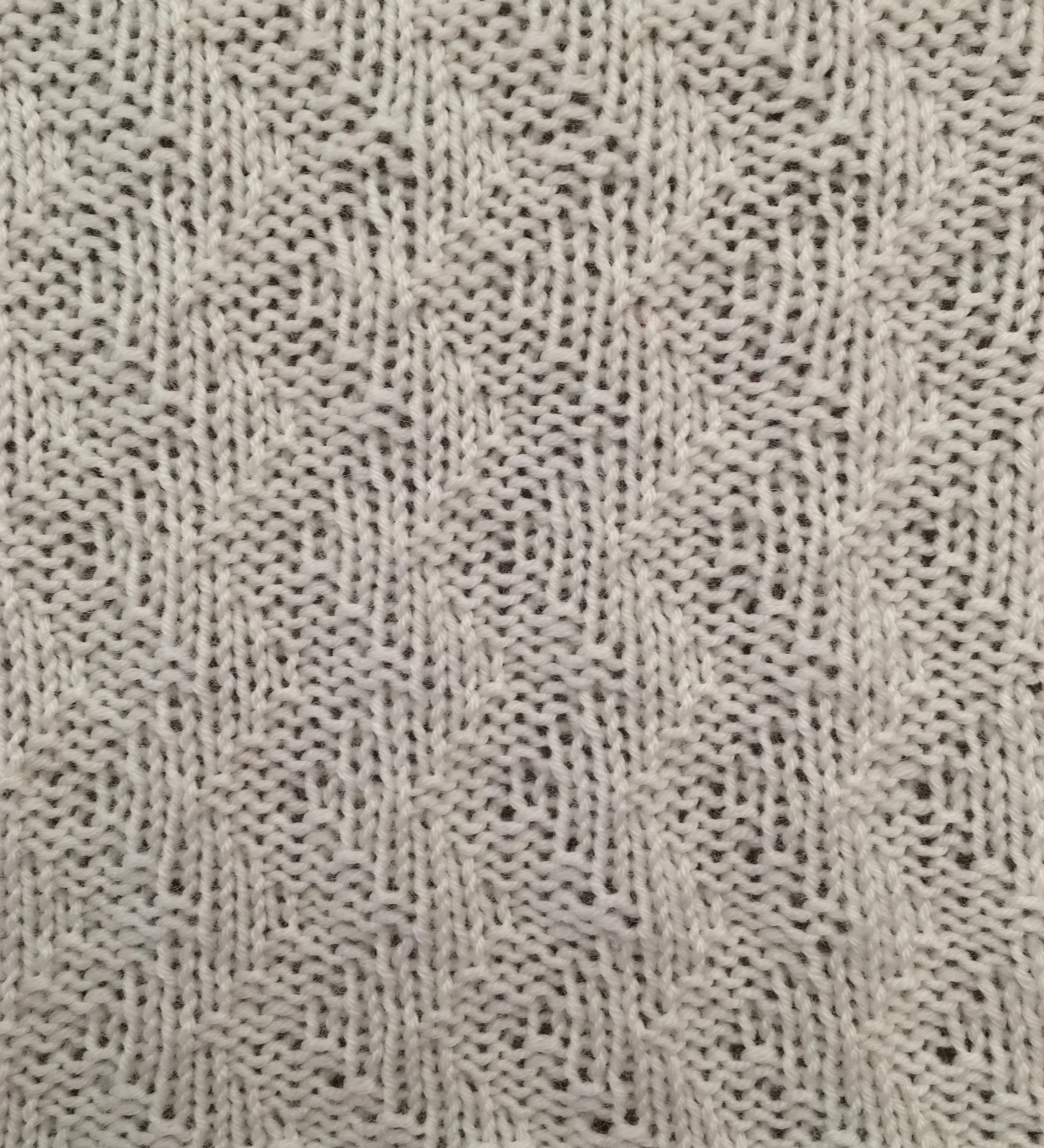 6 sts x 12 rows KPT Wave Rib Pattern (I-A-11-f-2-(4))