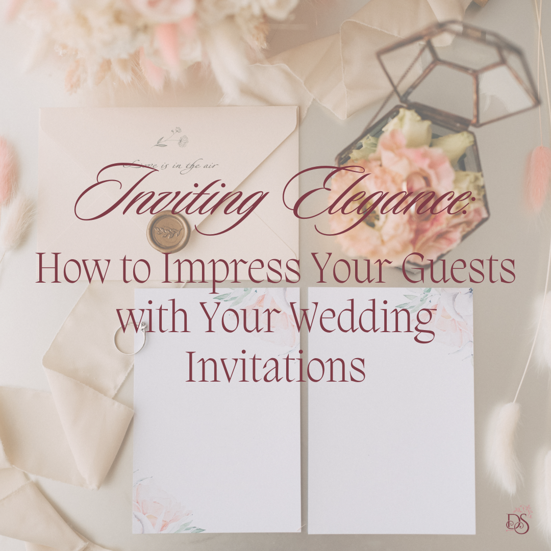 Inviting Elegance: How to Impress Your Guests with Your Wedding Invitations