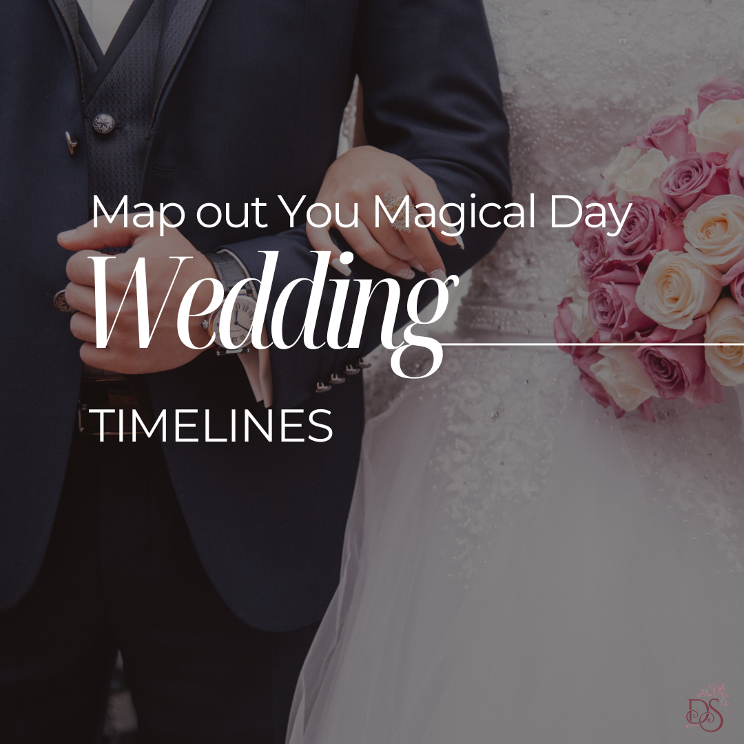Map Out Your Magical Day with Our Wedding Timeline!