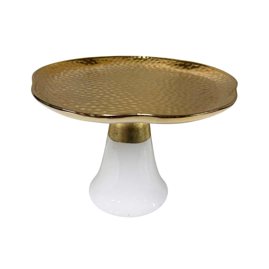 Gold Plated Cake Stand