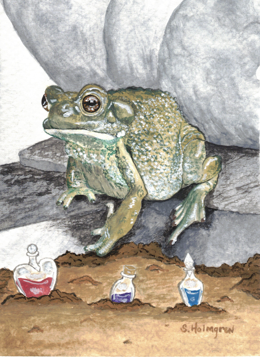 Love Potions 4" x 6" - $18