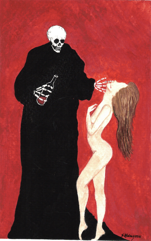 Death Potion 4" x 6" - $18