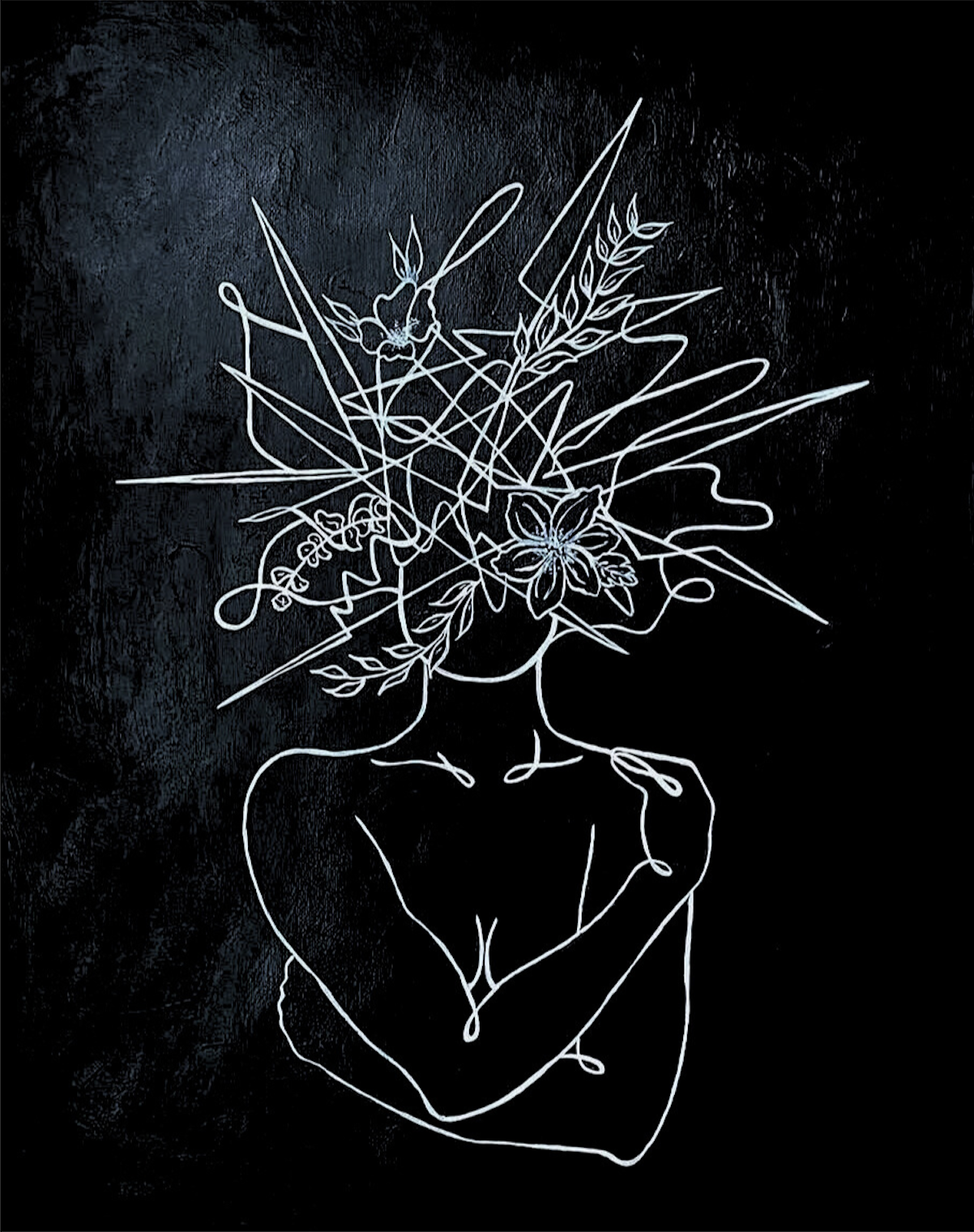 Growing - Acrylic - 8" x 10" - $30