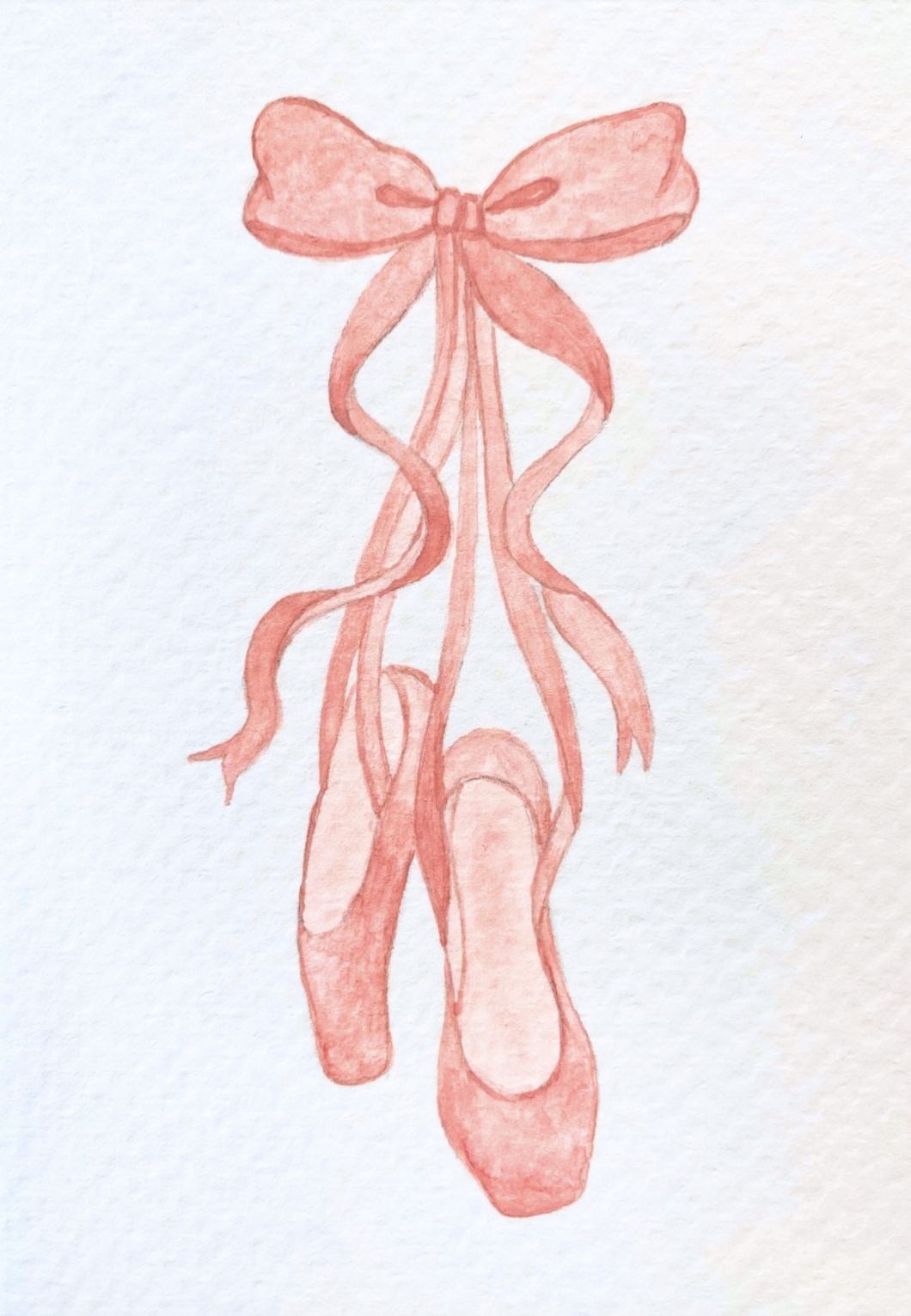 Ballet Slippers - 4" x 6" - $8