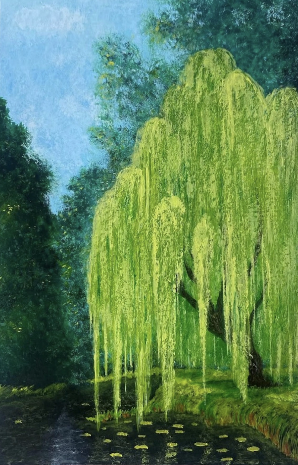 Weeping Willow - 4" x 6" - $10