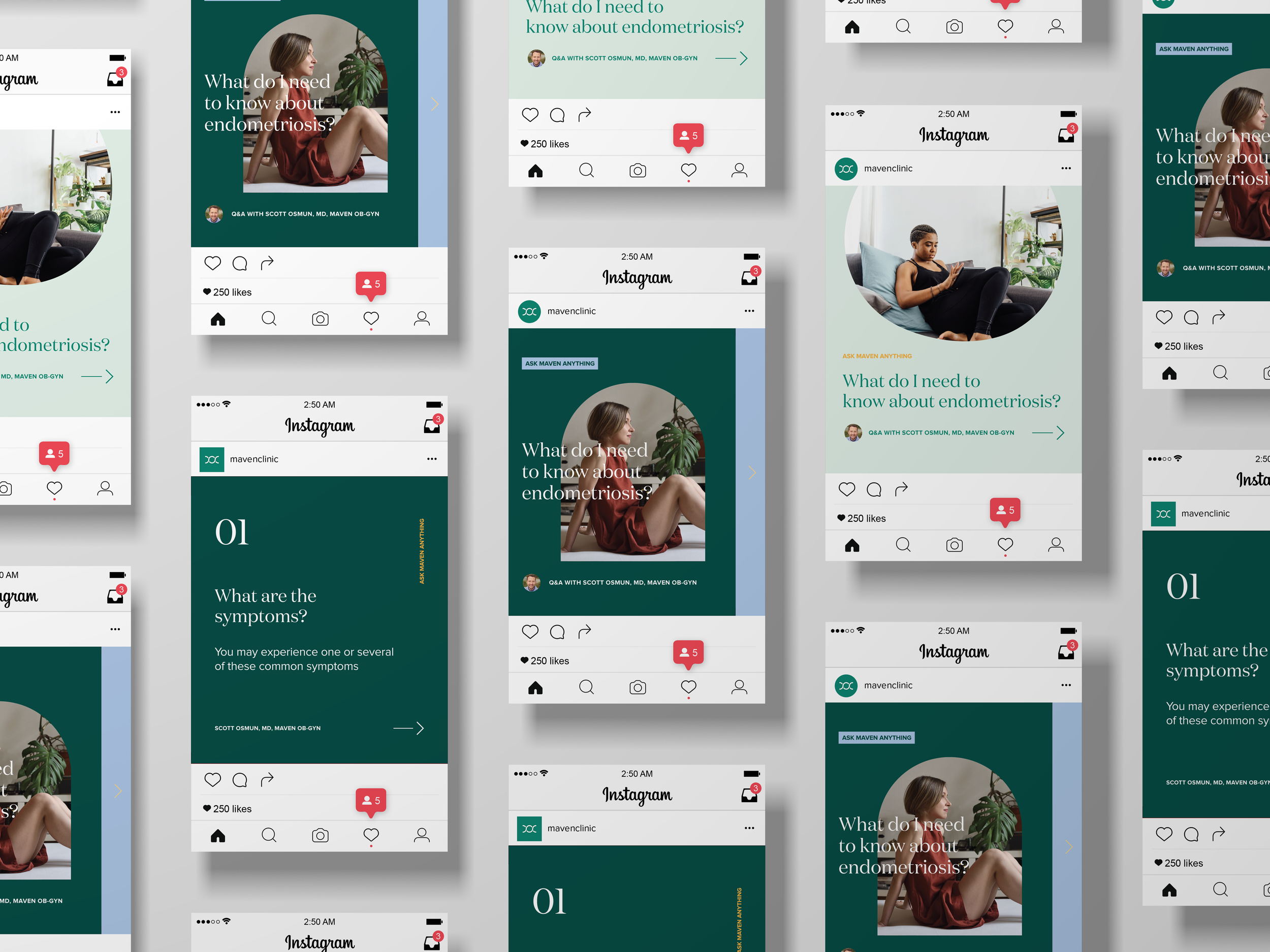 Maven Clinic Social Branding System