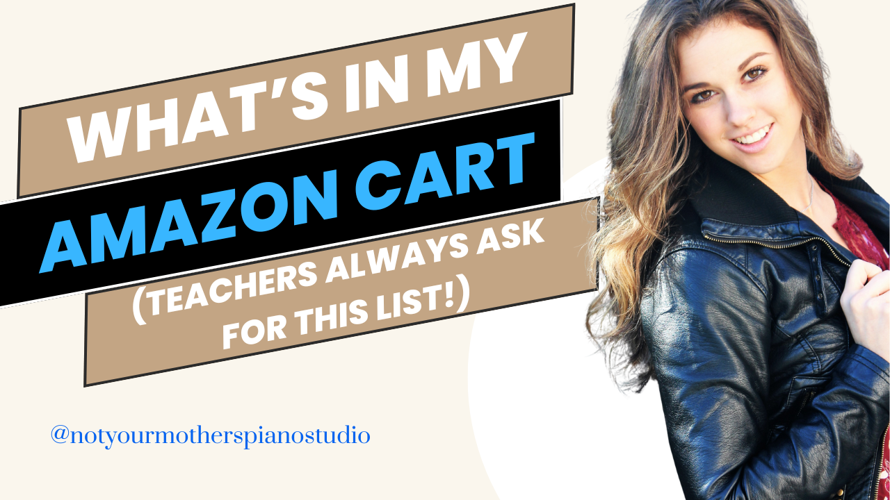What’s In My Amazon Cart (Teachers Always Ask for This List!)