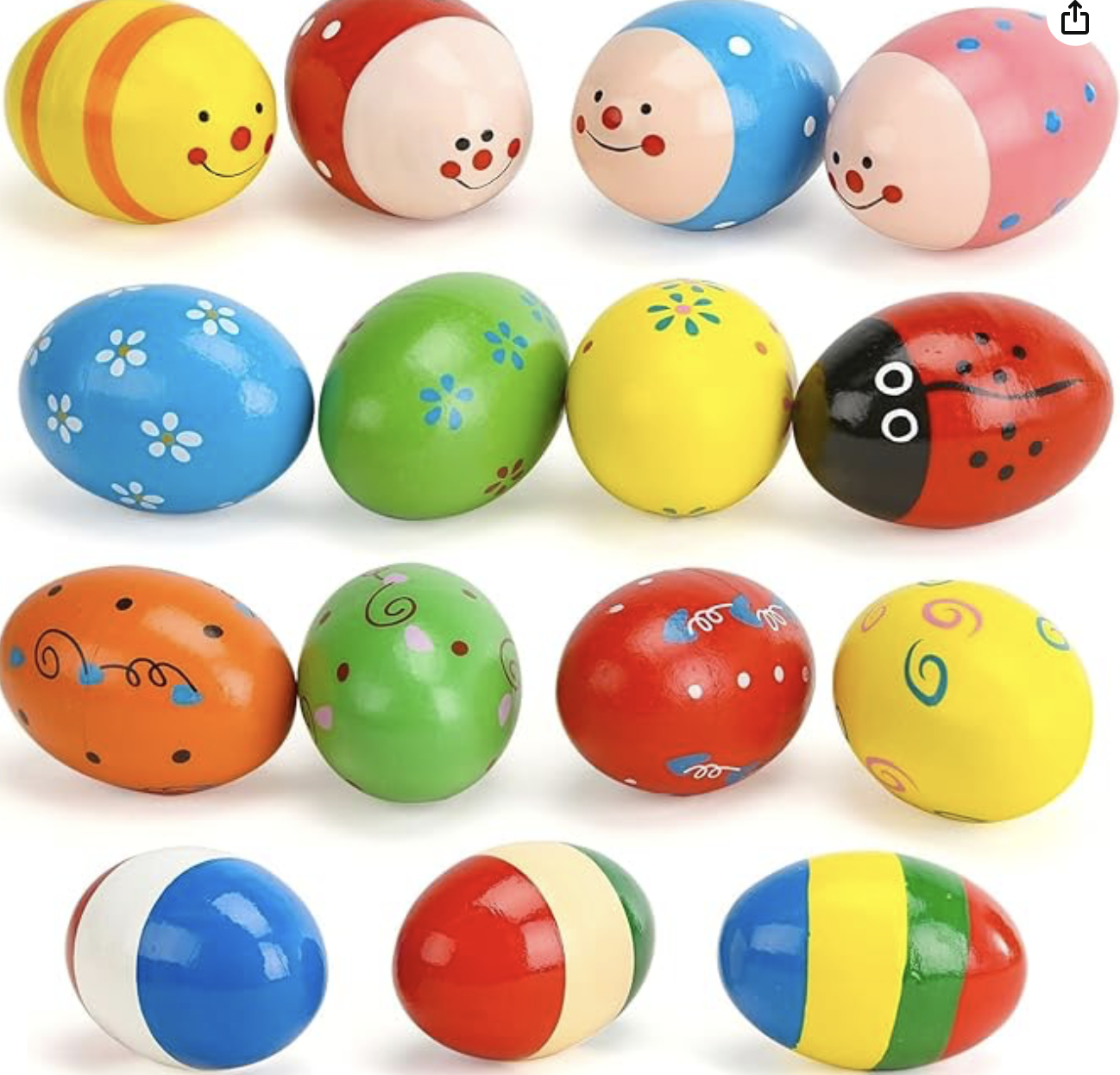 Percussion Egg Shakers Presschool Piano